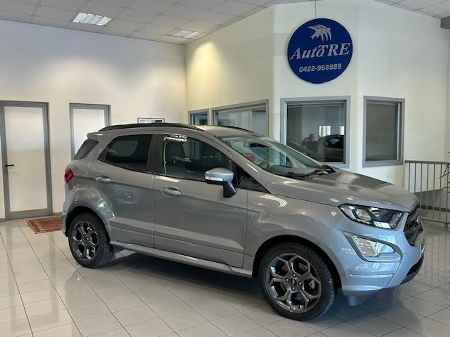 Ford EcoSport EcoSport 2018 1.0 ecoboost ST-Line Gris - 1