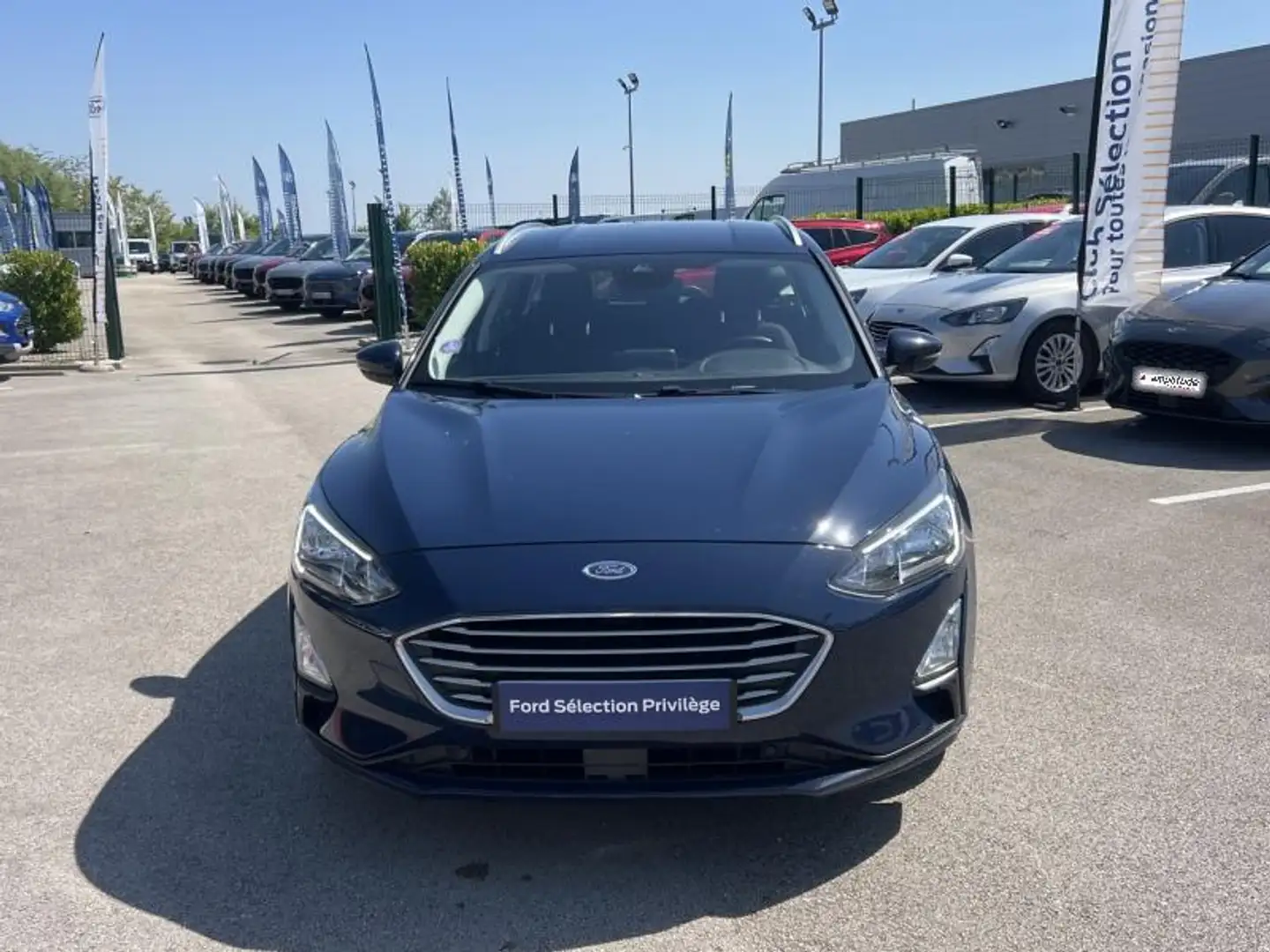 Ford Focus 1.0 EcoBoost 100ch Trend Azul - 2