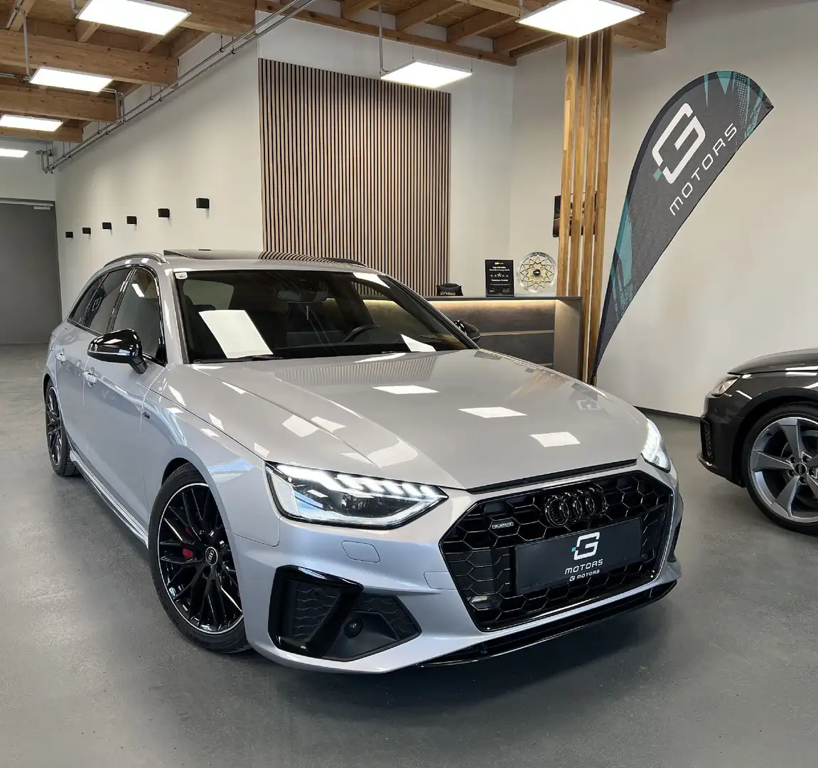 Audi A4 40 TDI SPORT QUATTRO BLACK 3X SLINE S-SITZE Silber - 1
