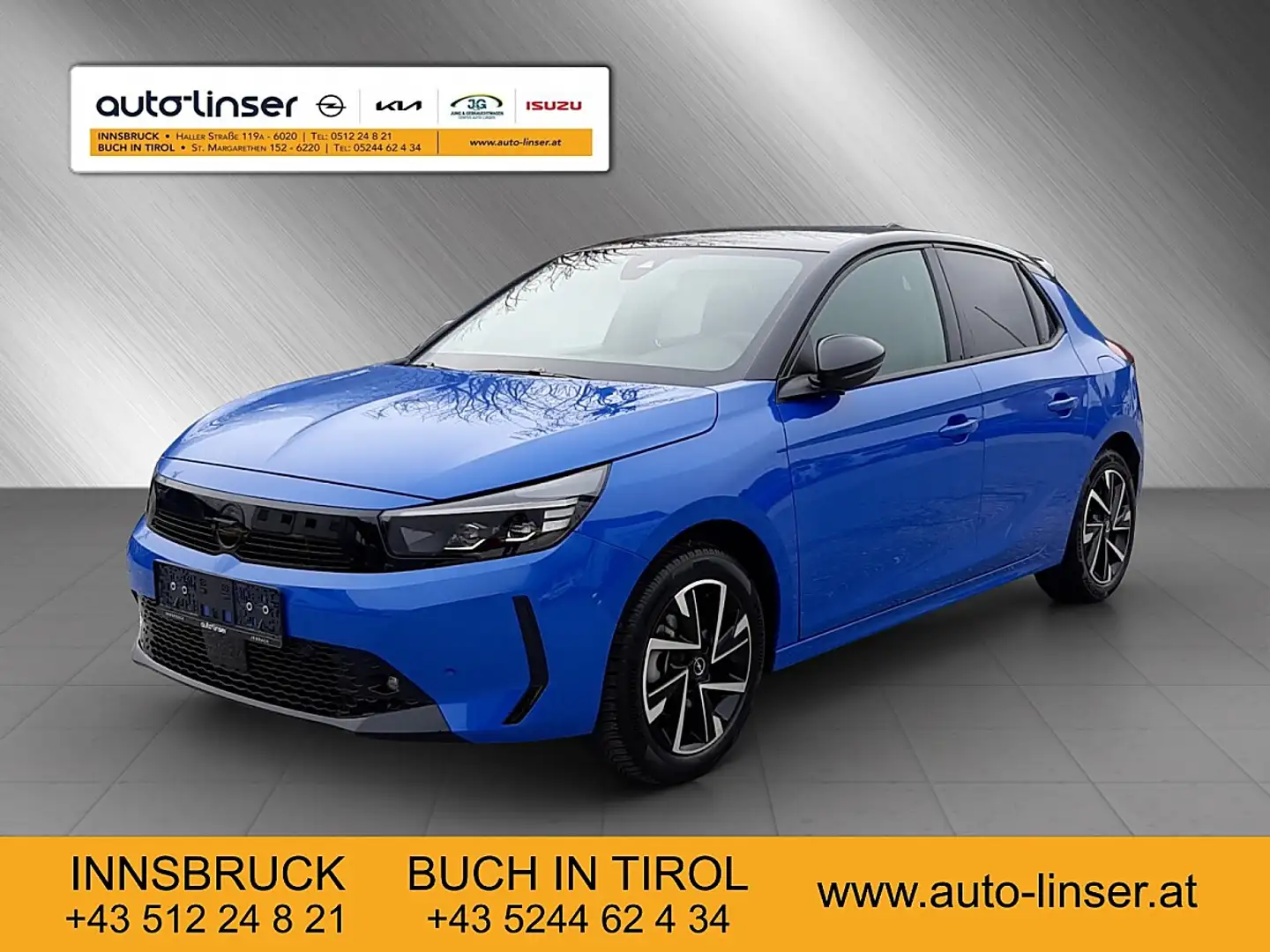 Opel Corsa 1,2 Direct Injection Turbo Euro 6.4 GS Aut. Blau - 1