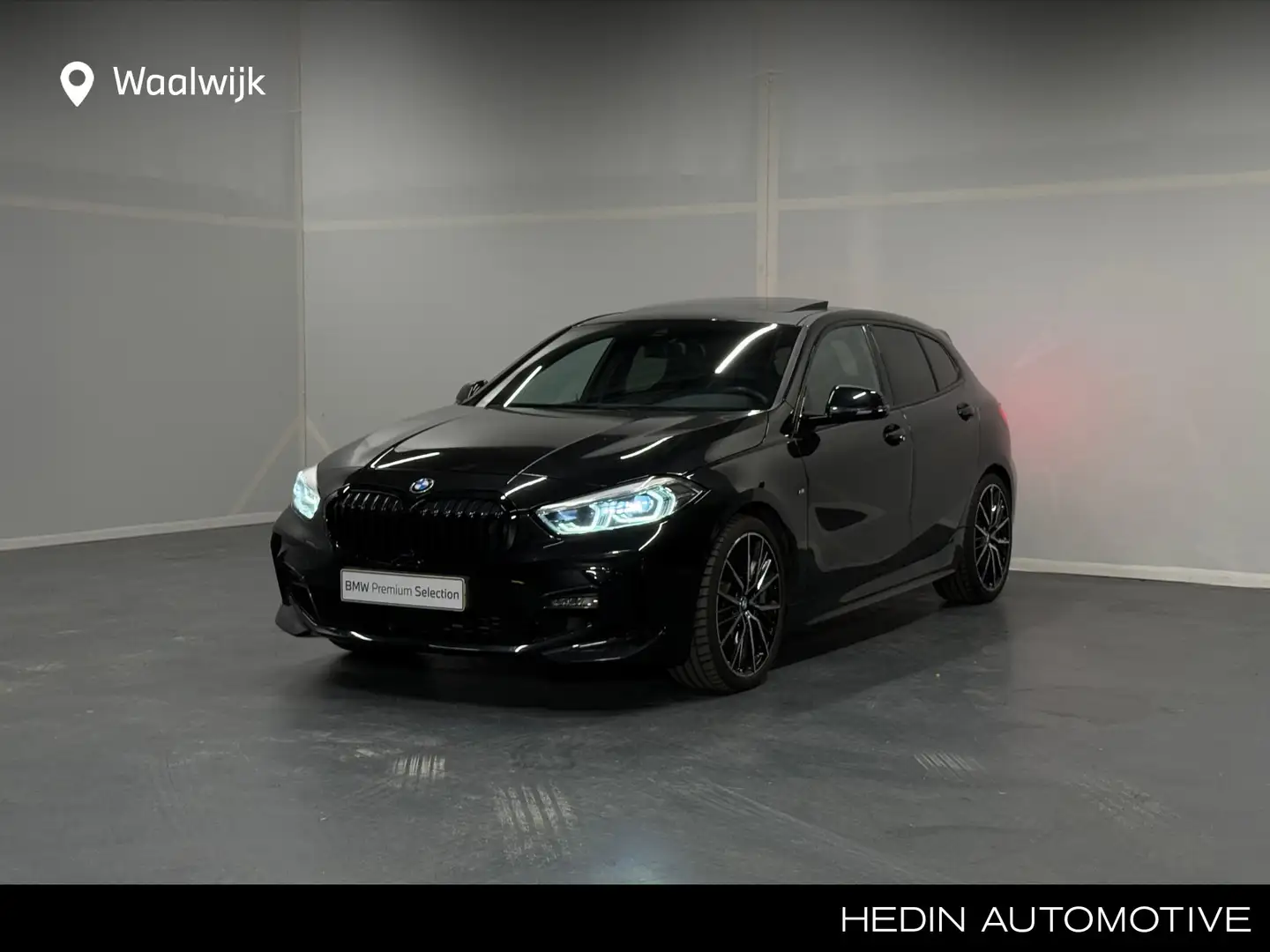 BMW 118 1-serie 118i High Executive Edition Zwart - 1