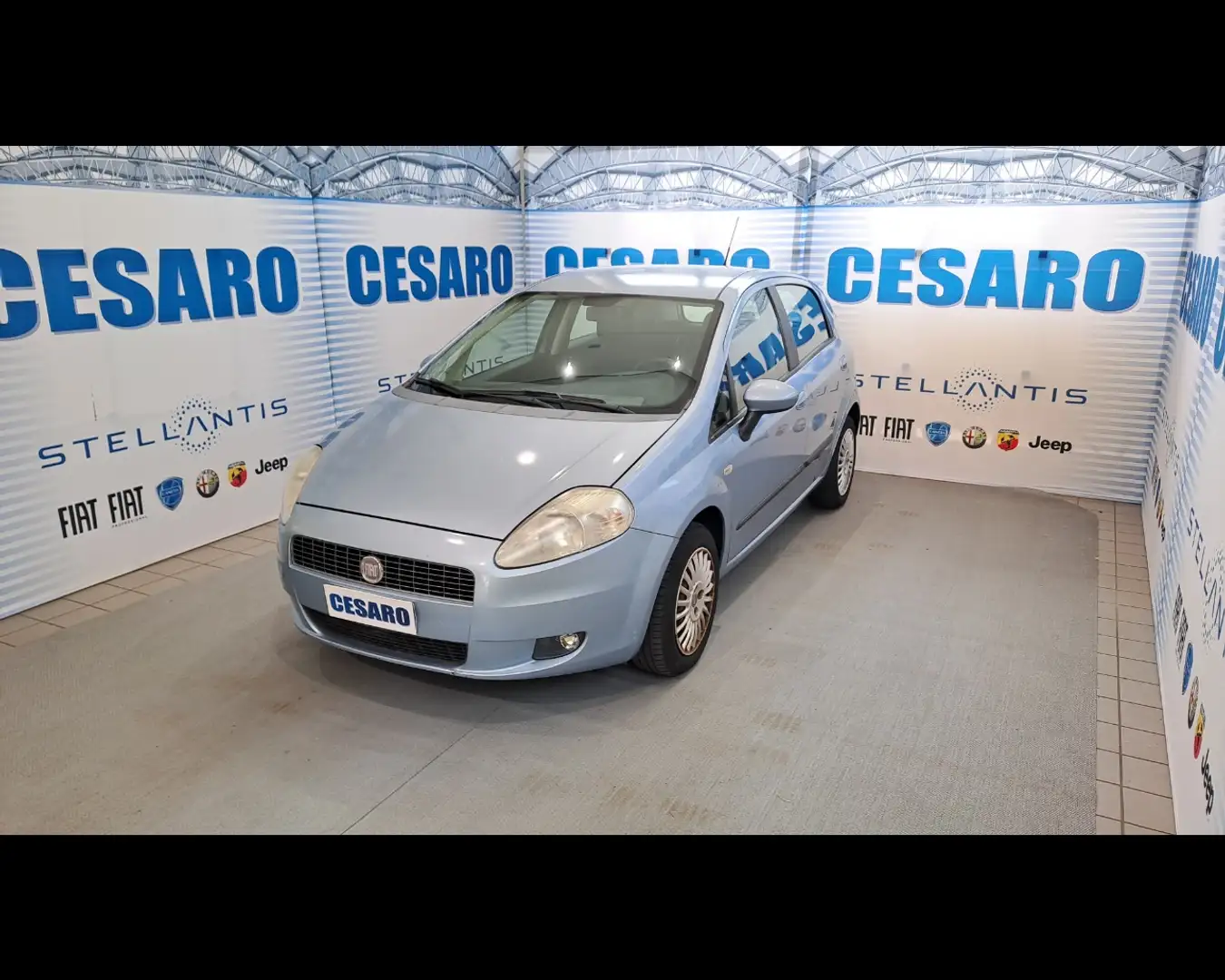 Fiat Grande Punto 5 Porte 1.2  Dynamic Blu/Azzurro - 2