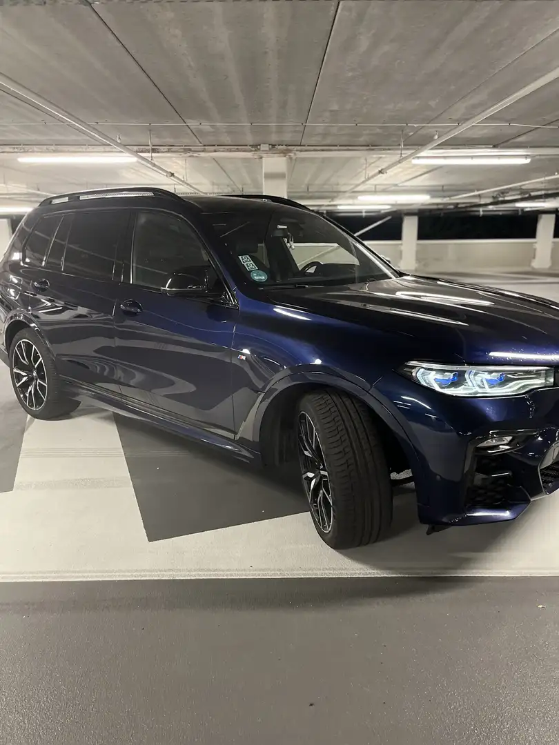 BMW X7 40i FULL OPTION/ AUTOPILOT/ 360CAMERA/ SOFT CLOSE Blauw - 2