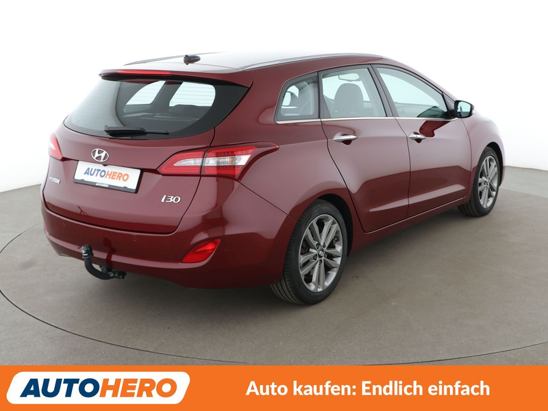 Hyundai i30 1.6 CRDi Premium blue*NAVI*TEMPO*CAM*PDC*SHZ*AHK* — photo 6