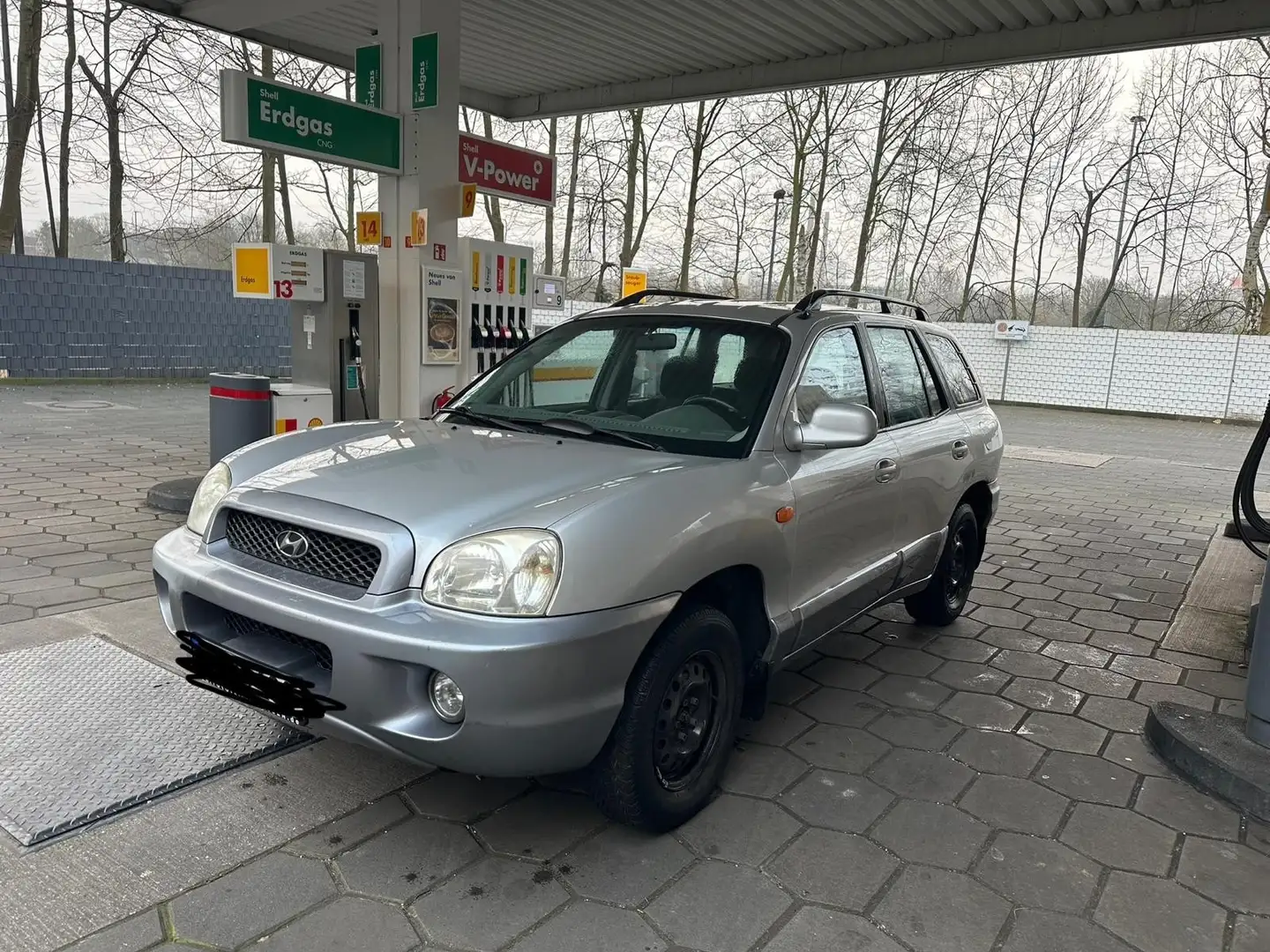 Hyundai SANTA FE 2.4 2WD GLS Lpg Ahk Festpreis Argintiu - 2