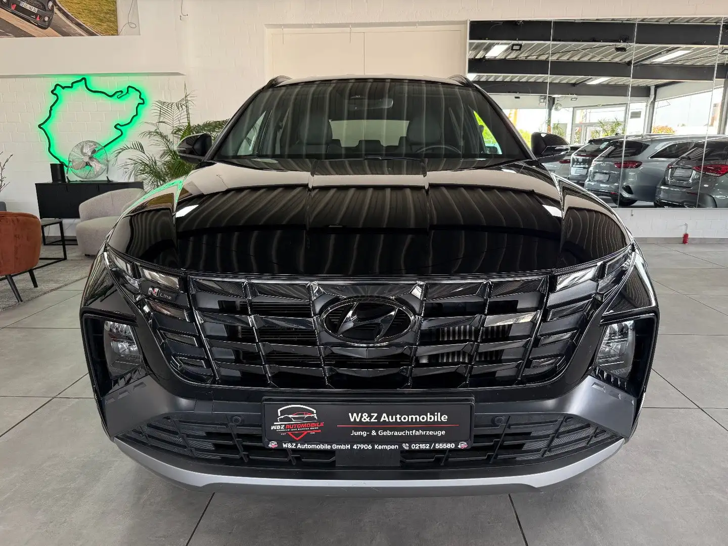 Hyundai TUCSON 1.6 T-GDI N Line +Navi+SHZ+Kamera+LED+PDC Negro - 2