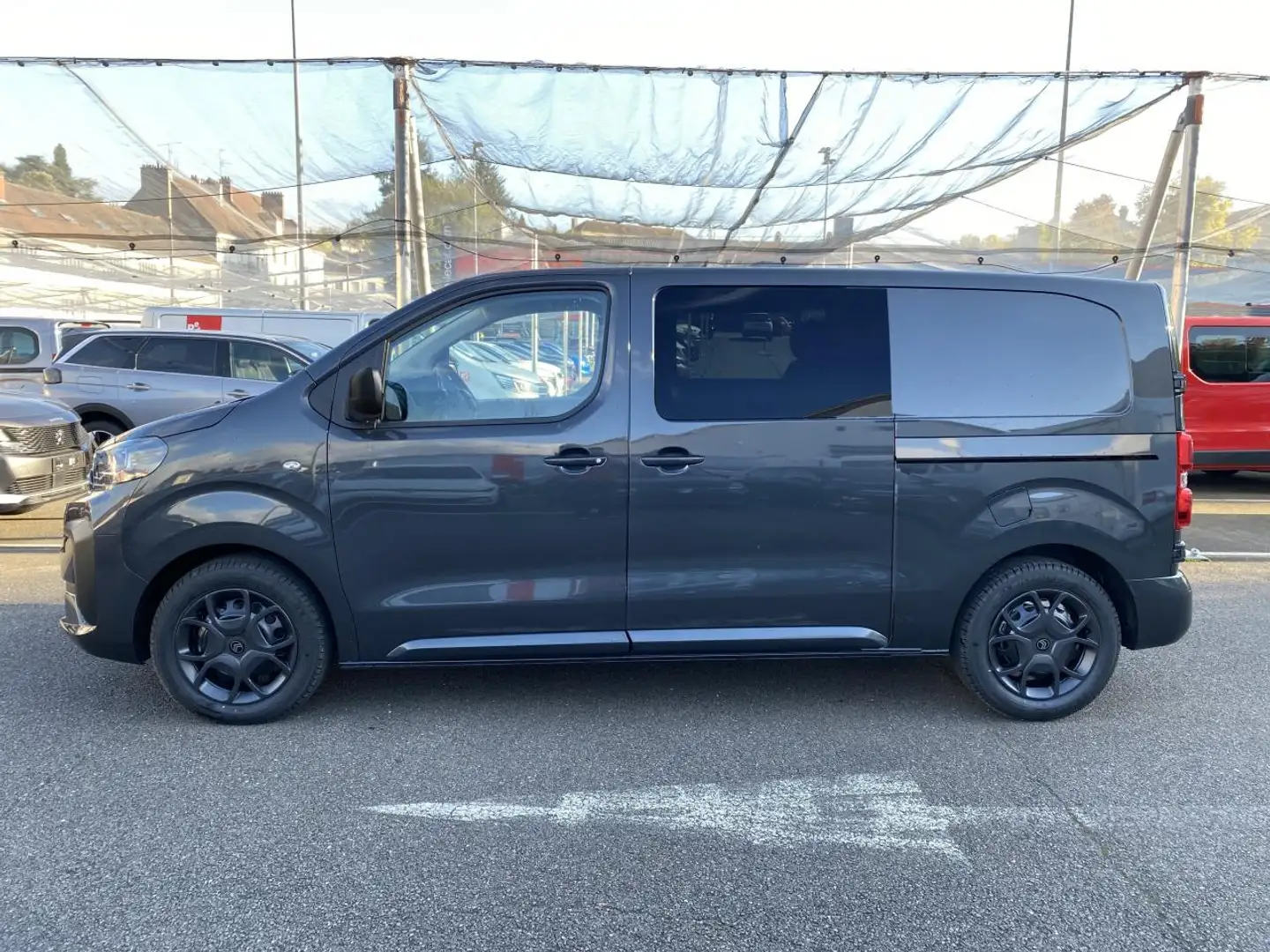 Citroen Jumpy III (2) CABINE APPROFONDIE M 5 PL 2.0 BLUEHDI 180  Gris - 2