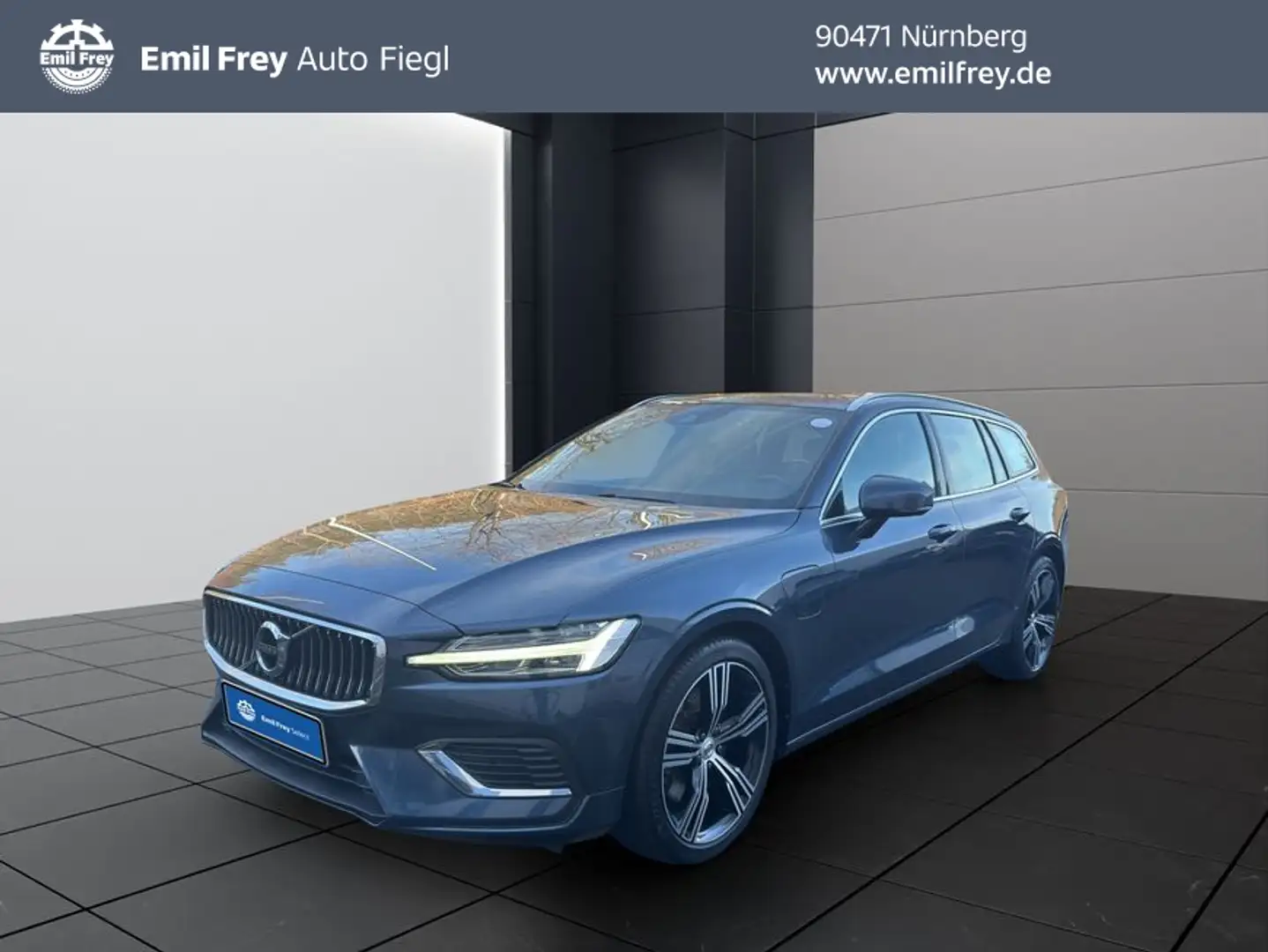 Volvo V60 T6 AWD Recharge Geartronic Inscription Blau - 1