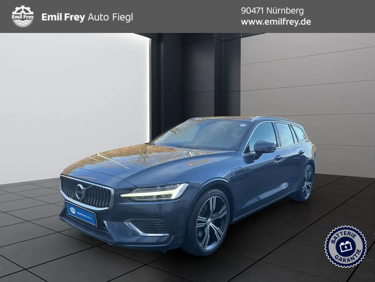 Volvo V60 T6 AWD Recharge Geartronic Inscription Blau - 1