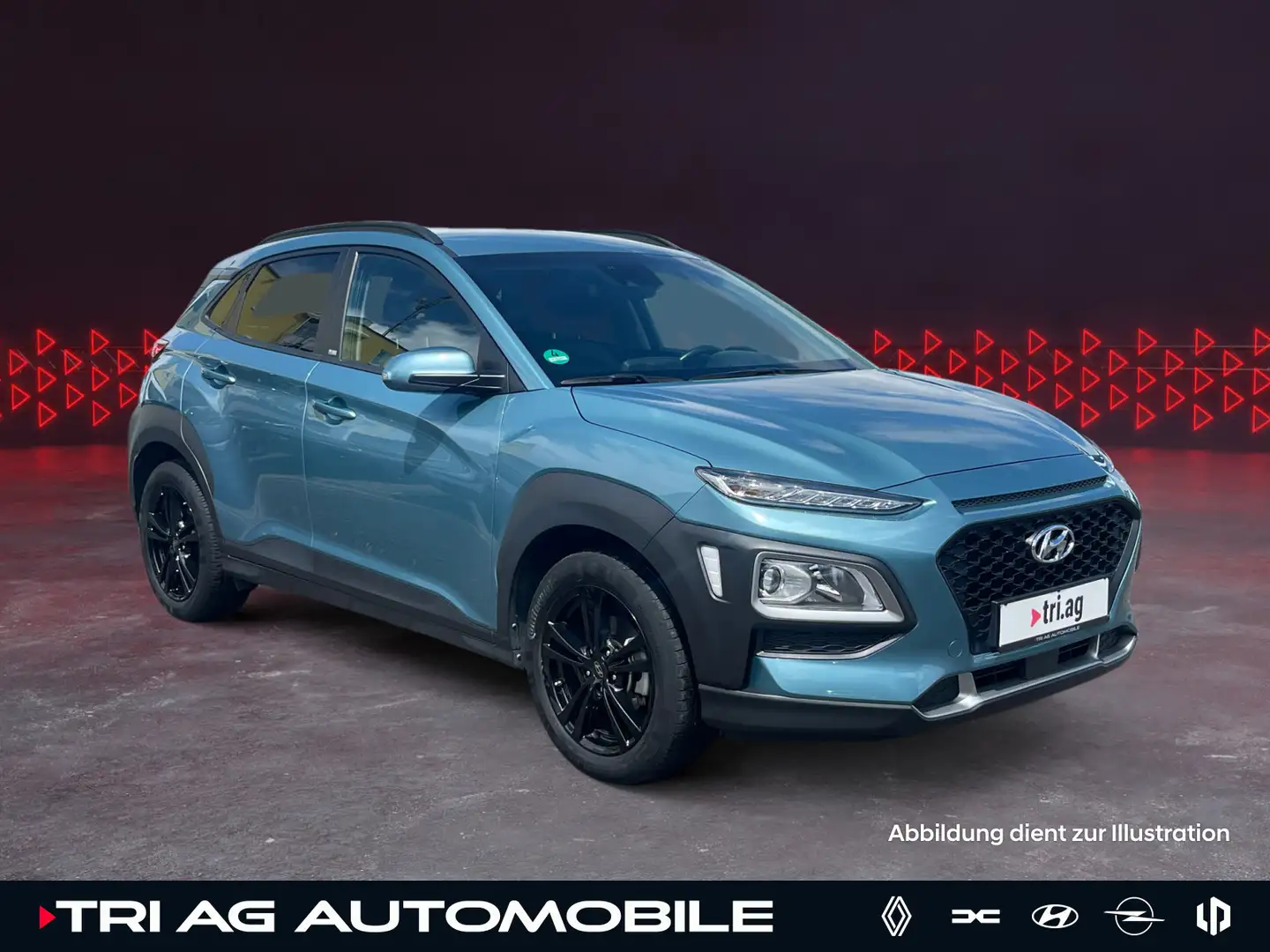 Hyundai KONA 1.0 T-GDI YES! 2WD GRA PDS SHZ Navi Klimaau Blau - 1