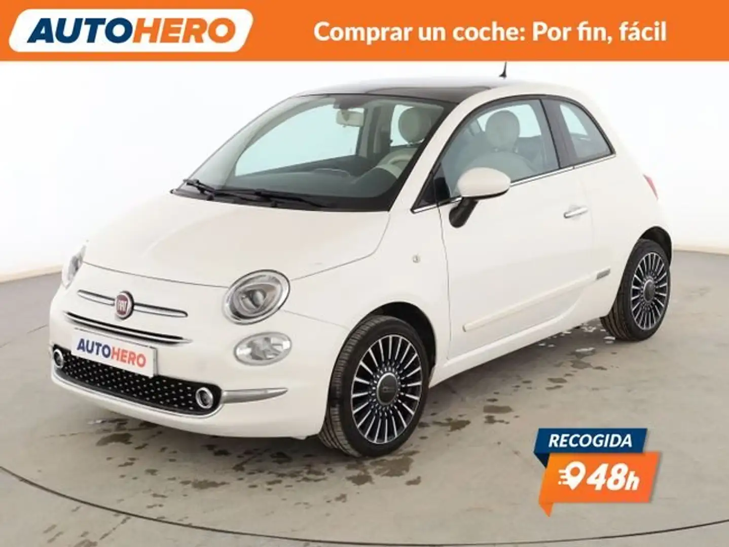 Fiat 500 1.2 Lounge Beige - 1