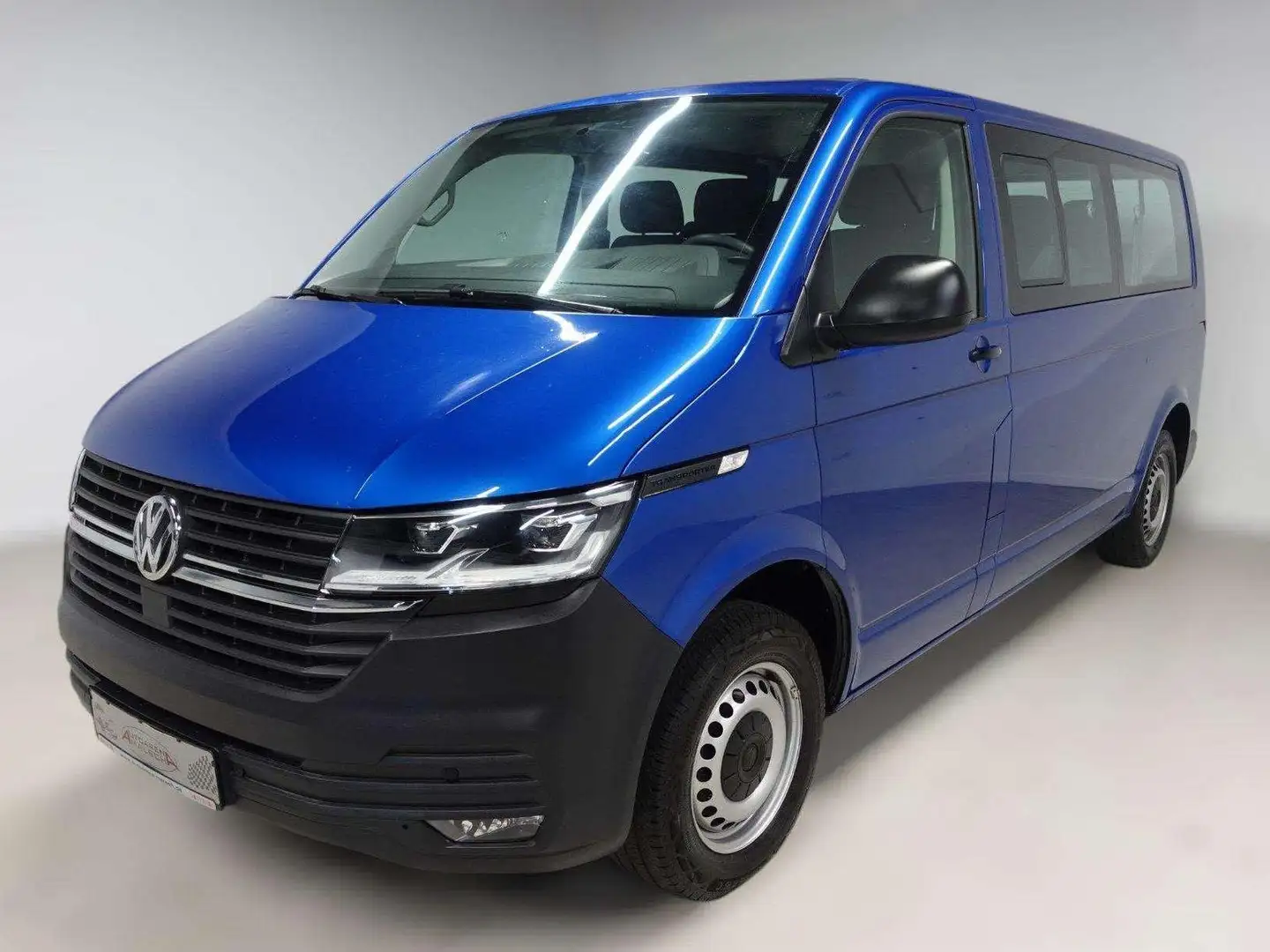 Volkswagen T6 Kombi T6.1 Kombi Kombi lang 4MOTION 8-Sitz Klima Schec Blauw - 1