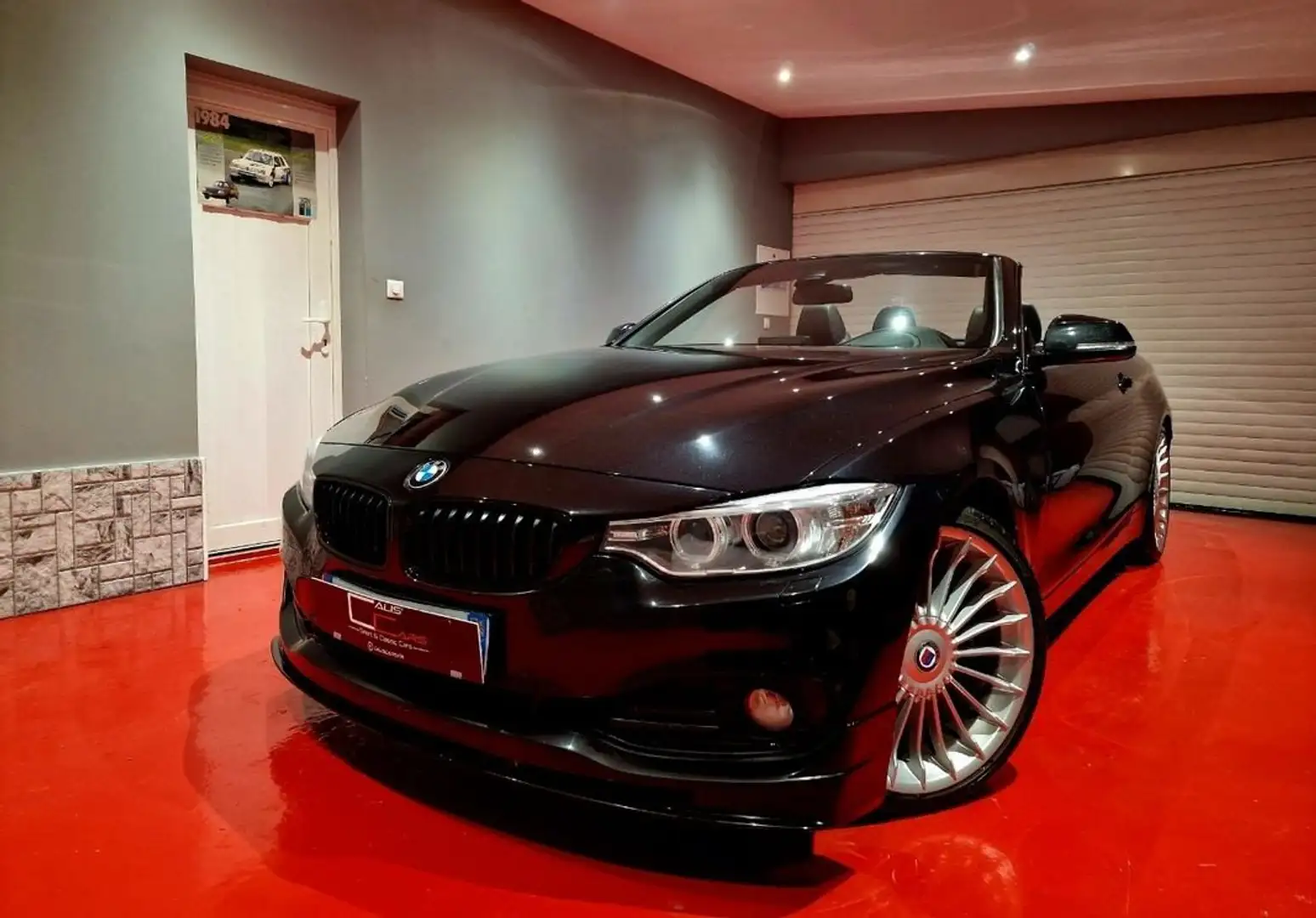 Alpina B4 BMW CABRIOLET BI-TURBO INDIVIDUAL 3.0 410 CH Switch-Tronic État EXCEPTIONNEL Schwarz - 1
