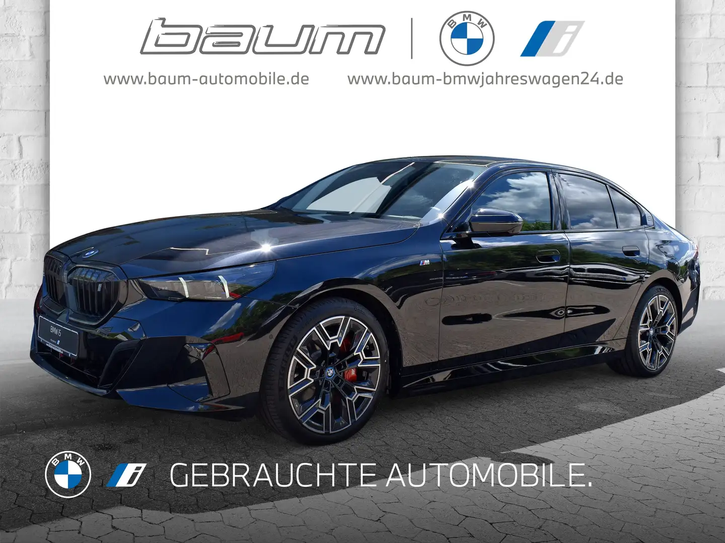 BMW i5 eDrive40 Limousine M Sportpaket DAB LED AHK Noir - 1