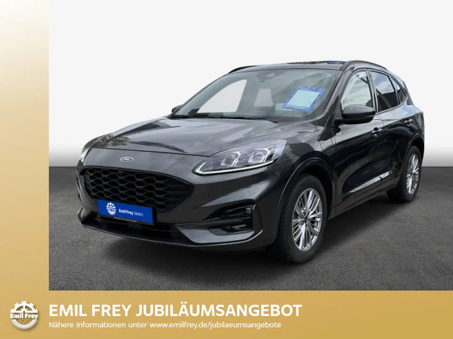 Ford Kuga 2.5 PHEV ST-LINE X *PANO *ACC *CAM *LED Grijs - 1