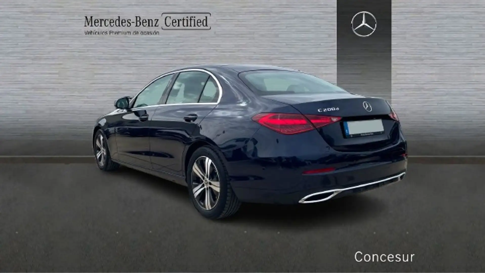 Mercedes-Benz C 200 d Azul - 2