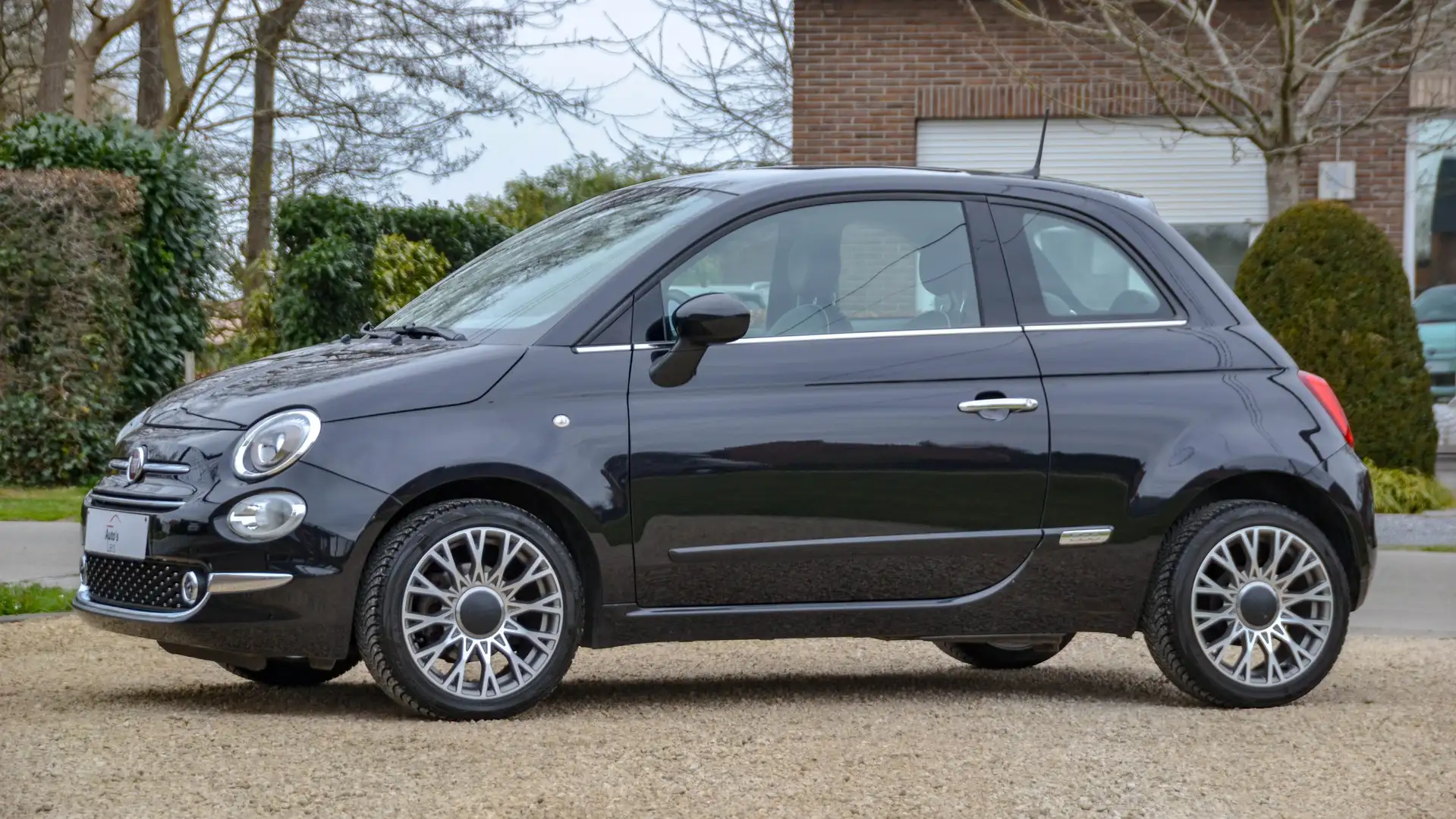Fiat 500 1.2i Lounge Zwart - 2
