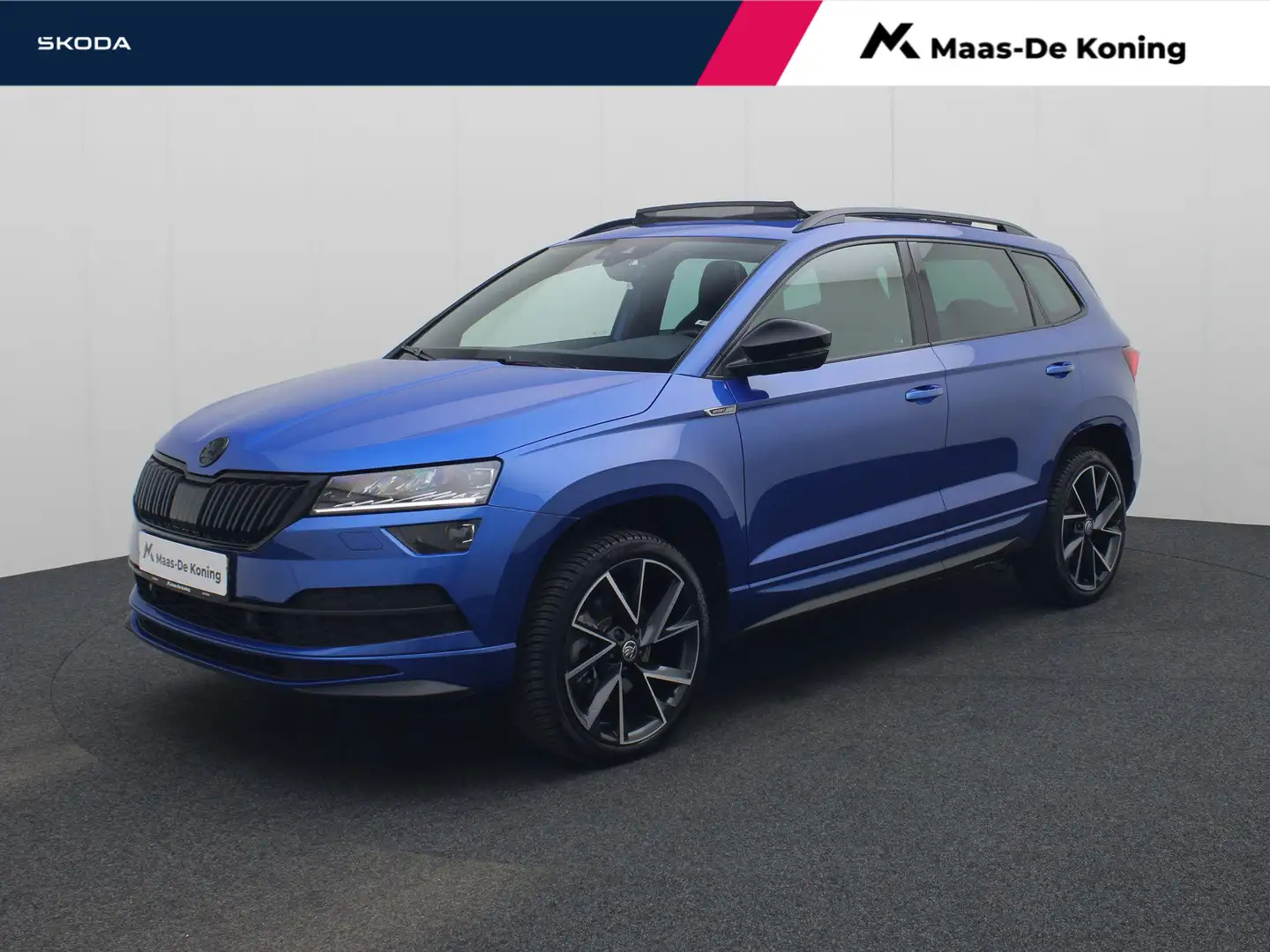 Skoda Karoq 1.5TSI/150PK Sportline Business DSG · Panoramadak Bleu - 1