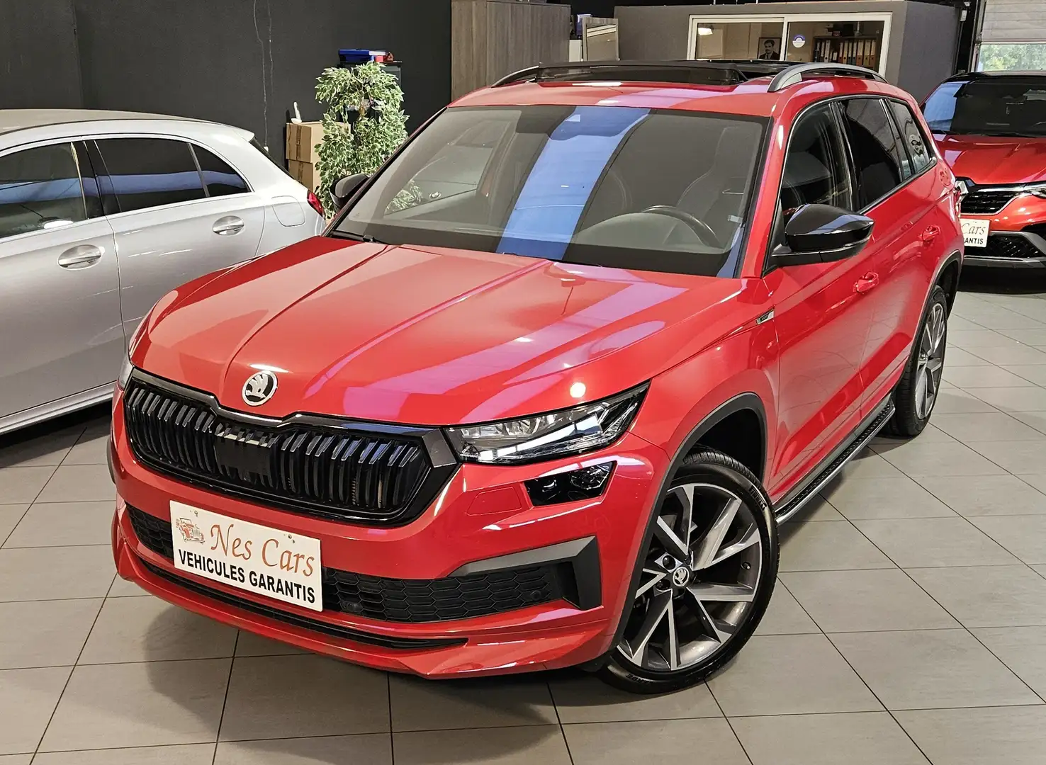 Skoda Kodiaq 1.5 TSi SPORT LINE DSG ,NEW MODELE,FULL,GAR 1 AN Rouge - 1