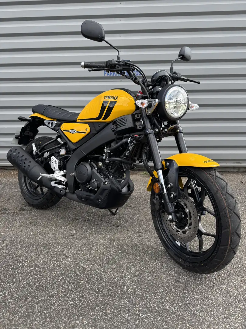 Yamaha XSR 125 Sarı - 1