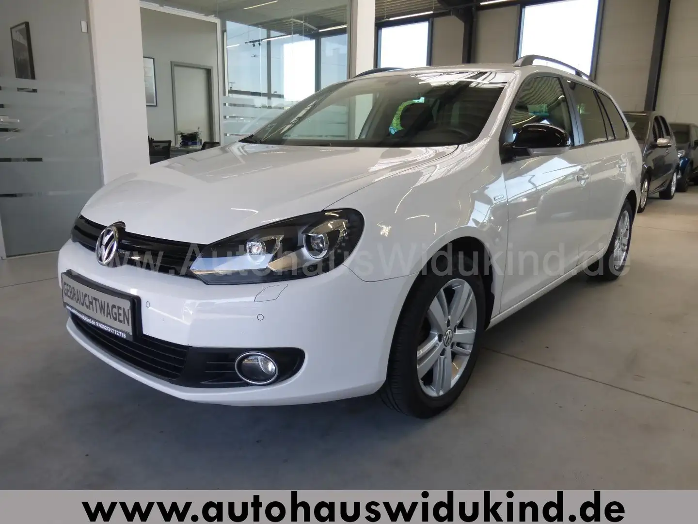 Volkswagen Golf VI Variant 1.4 Match Xenon Navi AHK 2.HAND Weiß - 1