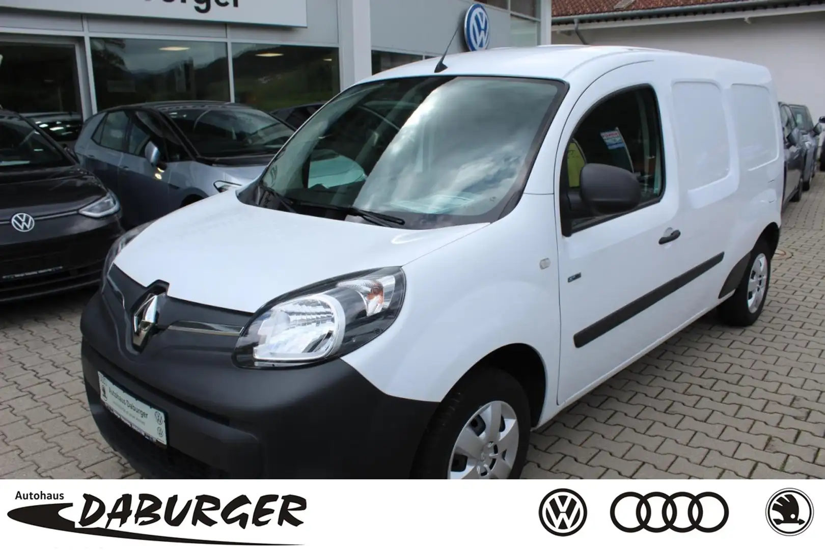 Renault Kangoo Z.E. 33 Maxi 2-Sitzer Klimaanlage+95,1% Klima Weiß - 1