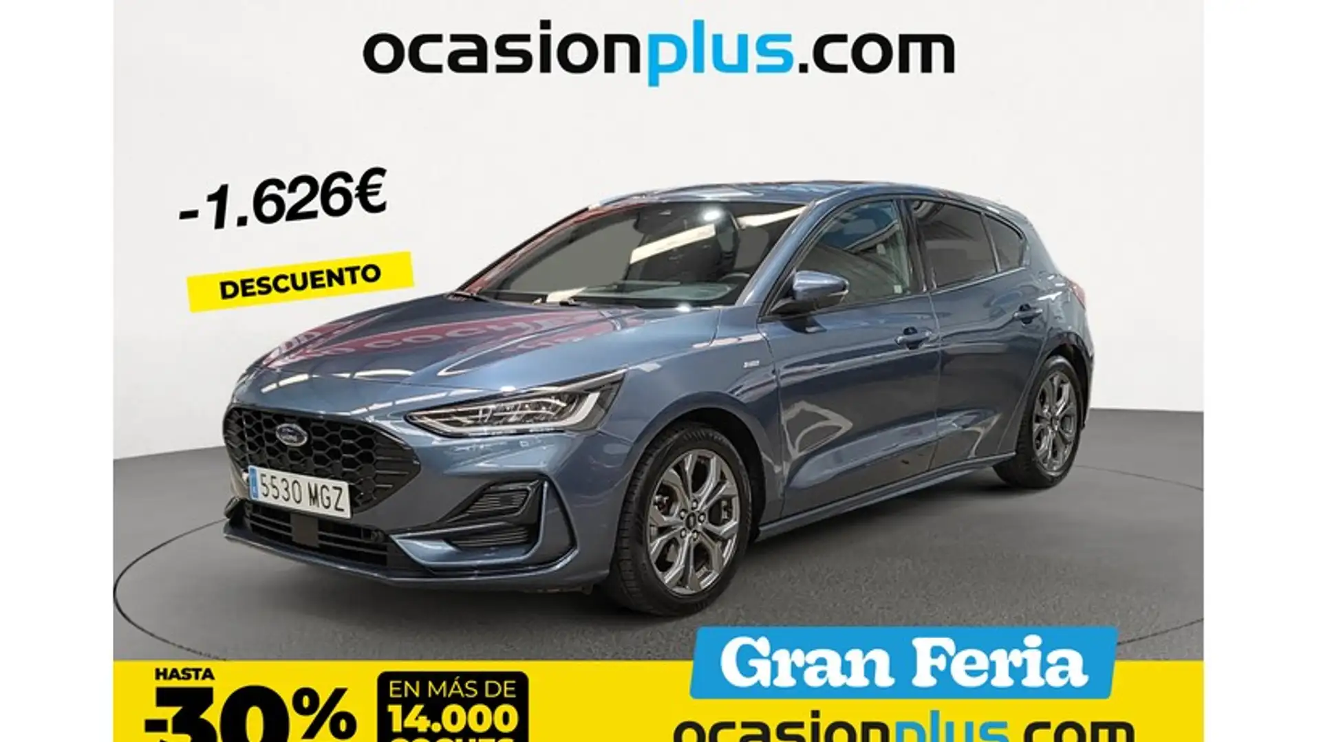 Ford Focus 1.0 Ecoboost MHEV ST-Line 155 Azul - 1