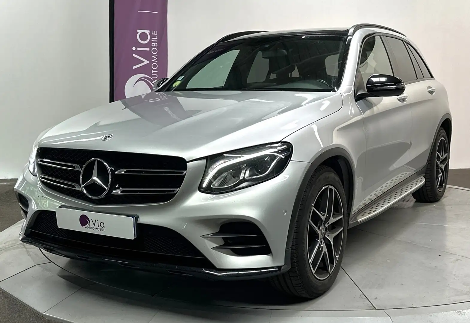 Mercedes-Benz GLC 250 Classe GLC 250 d 9G-Tronic 4Matic Sportline / Toit Ouvrant / Grau - 1