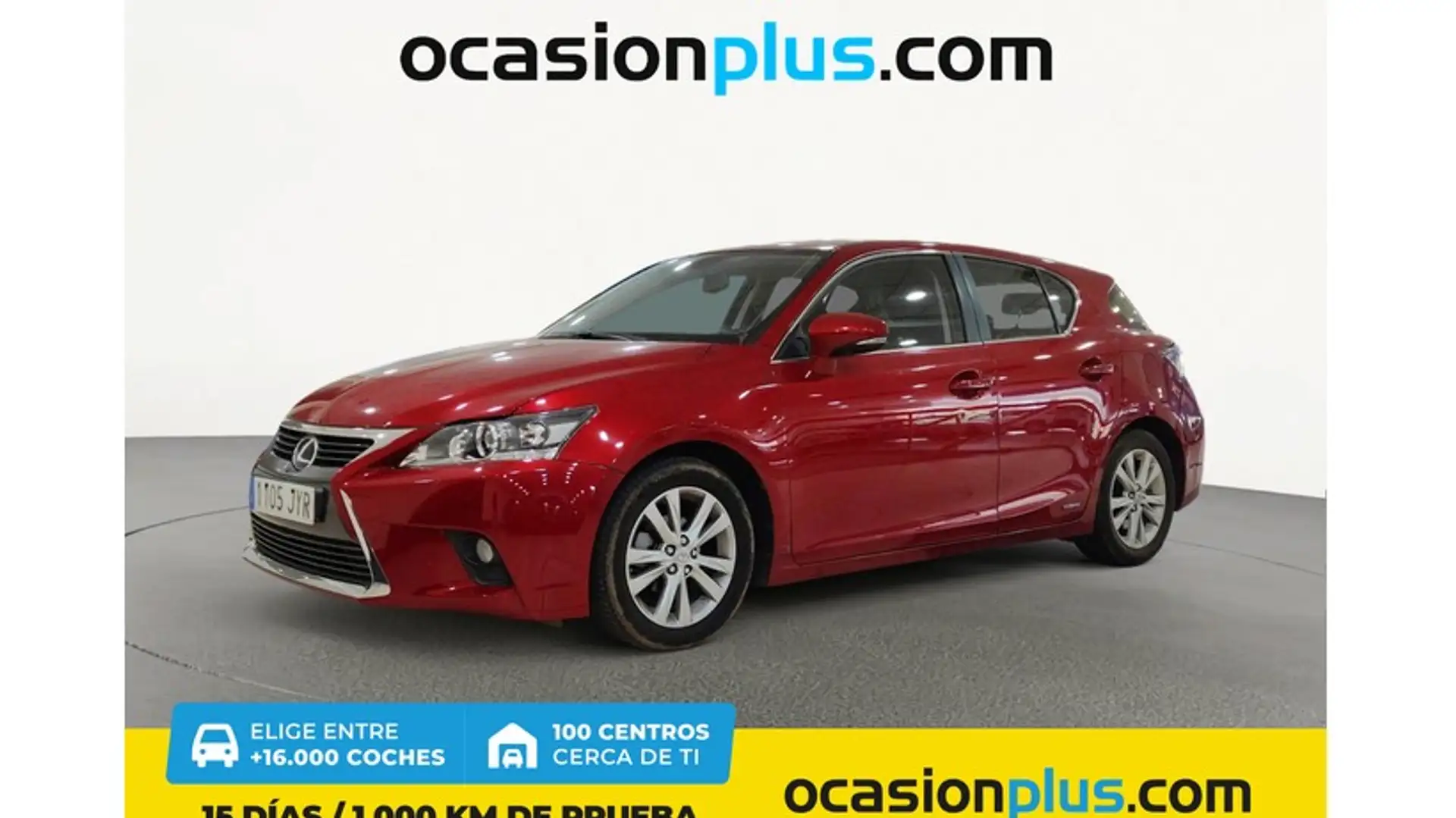 Lexus CT 200h Business Rojo - 1