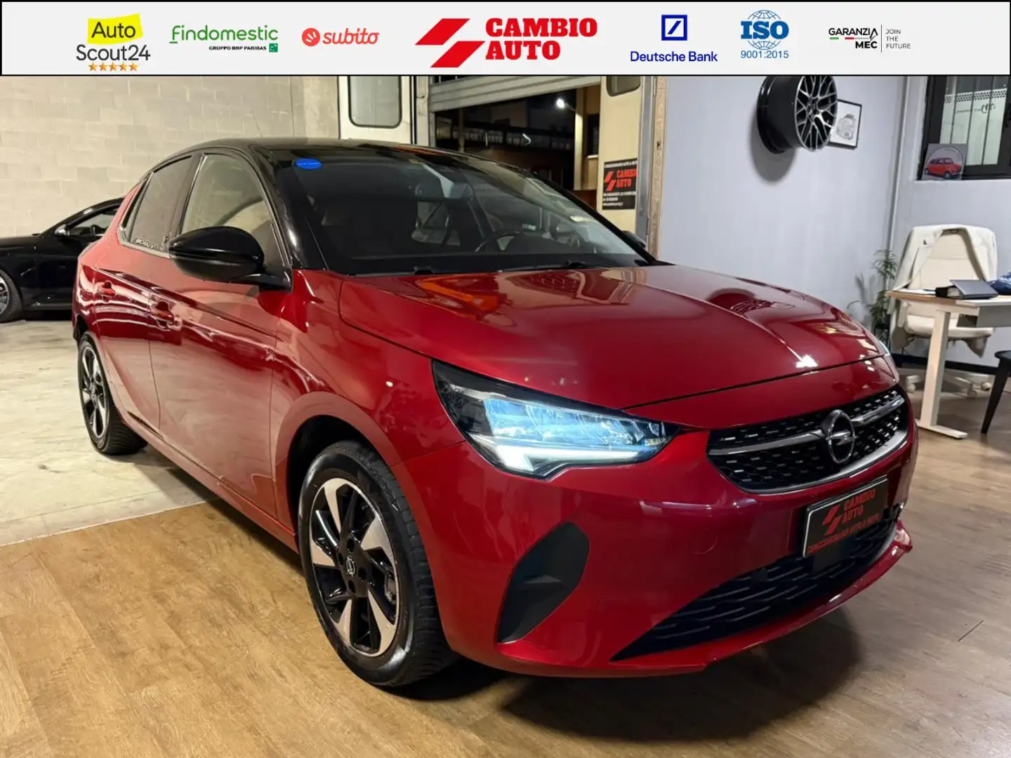Opel Corsa PROMO BLACK FRIDAY e- Elegance Rouge - 1