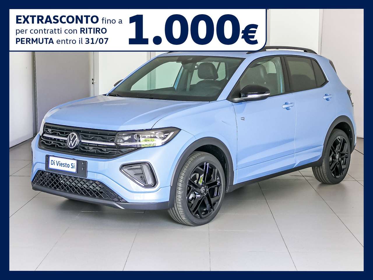 Volkswagen T-Cross 1.0 tsi 115cv r-line plus dsg (4 ANNI GAR)