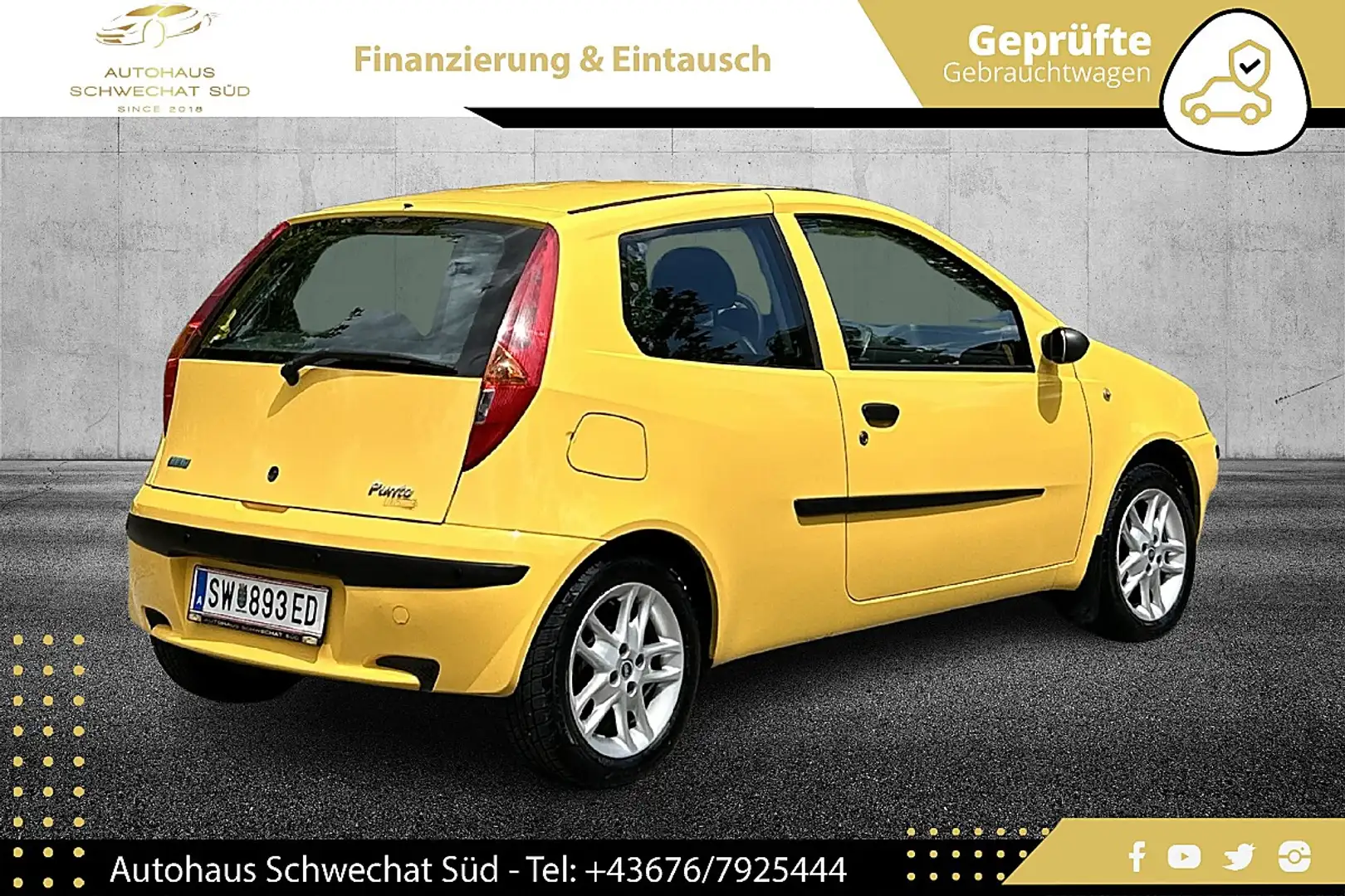 Fiat Punto 1,2 Dynamic // FORMULA-EDITION // SONDERMODELL ... Gelb - 2