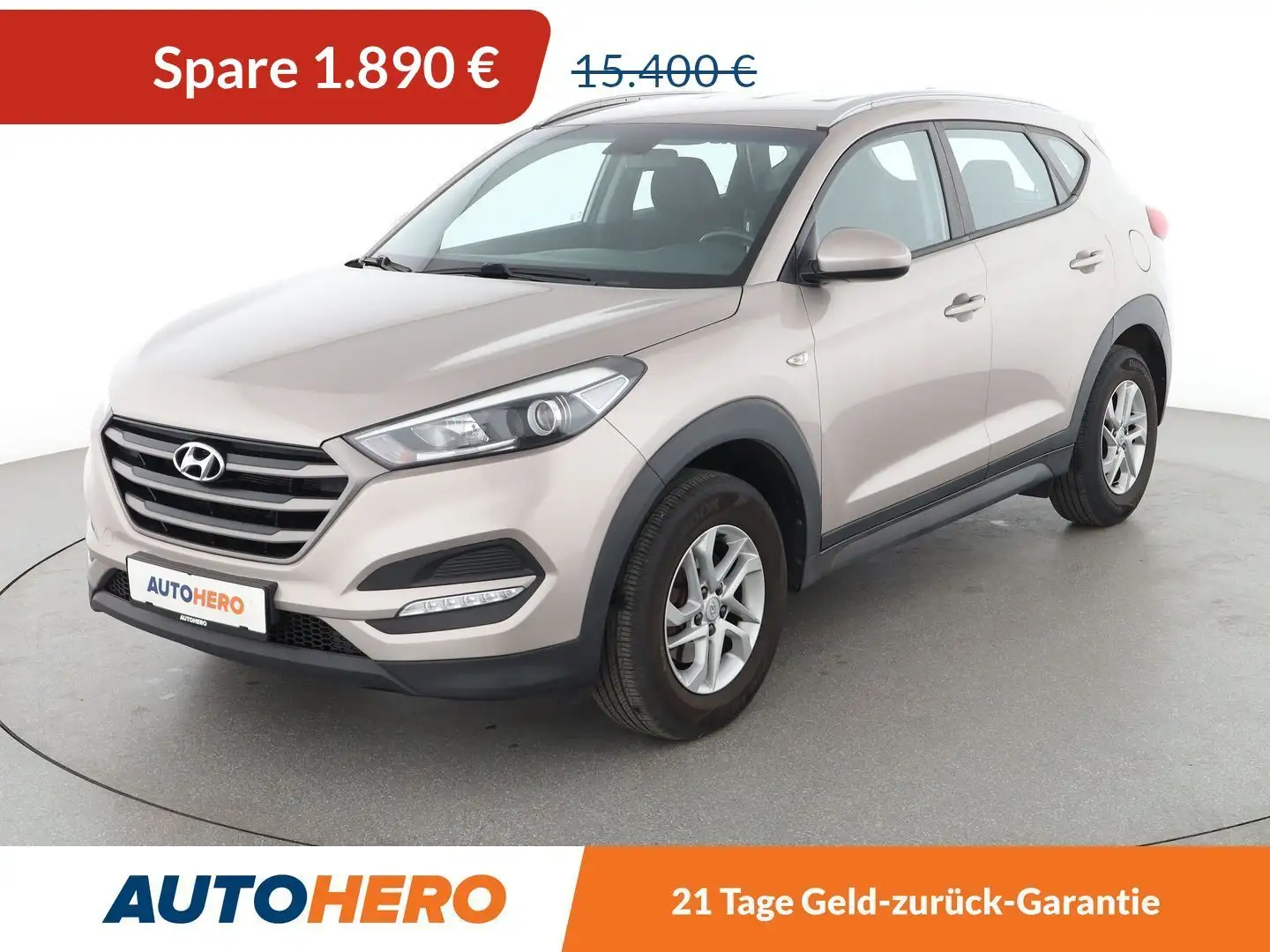 Hyundai TUCSON 1.6 Classic blue 2WD*NAVI*TEMPO*CAM*PDC*SHZ* Blanc - 1