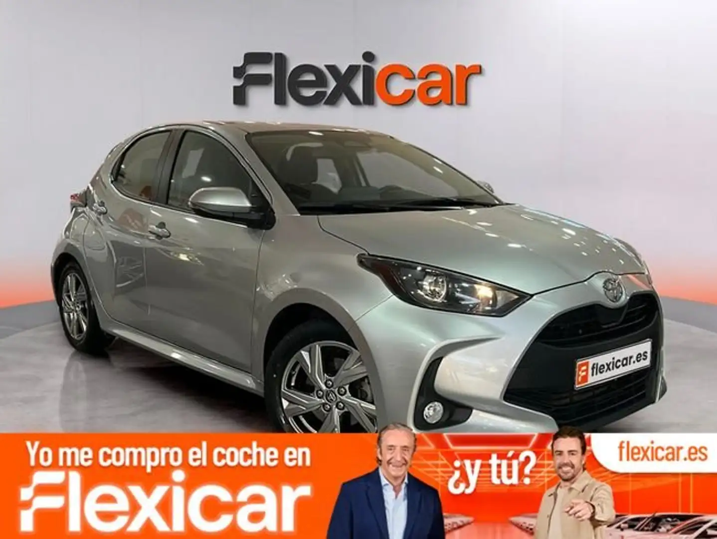 Toyota Yaris 120H 1.5 Active Plus Gris - 1