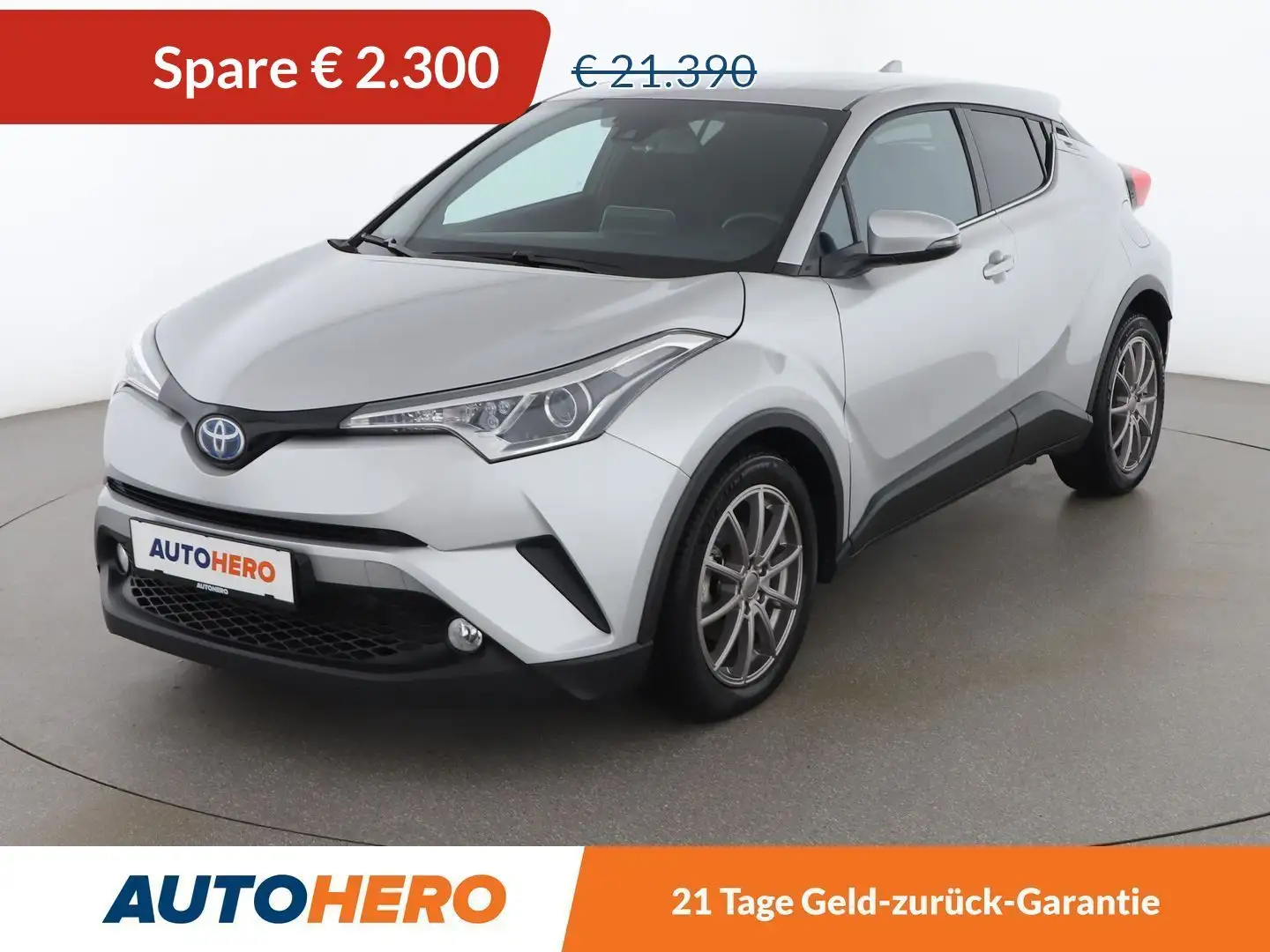 Toyota C-HR 1.8 Hybrid LUB Aut. *ACC*CAM*SPUR* Сірий - 1