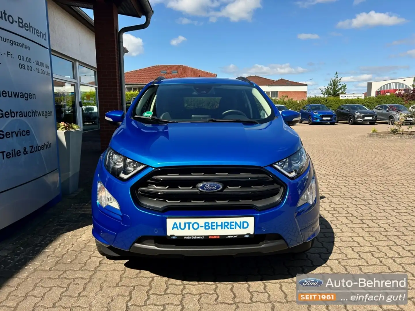 Ford EcoSport ST-Line Navi Kamera Teilleder Blauw - 2