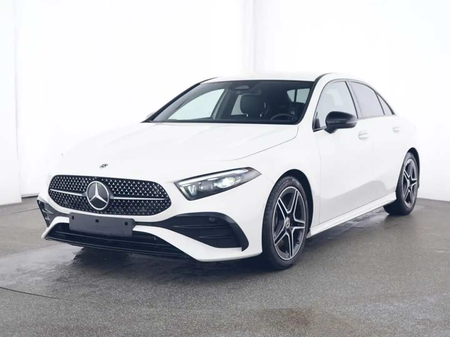 Mercedes-Benz A 250 4M Lim AMG+NIGHT+MBEAM+AMBI+KAMERA+KEYLESS Weiß - 1