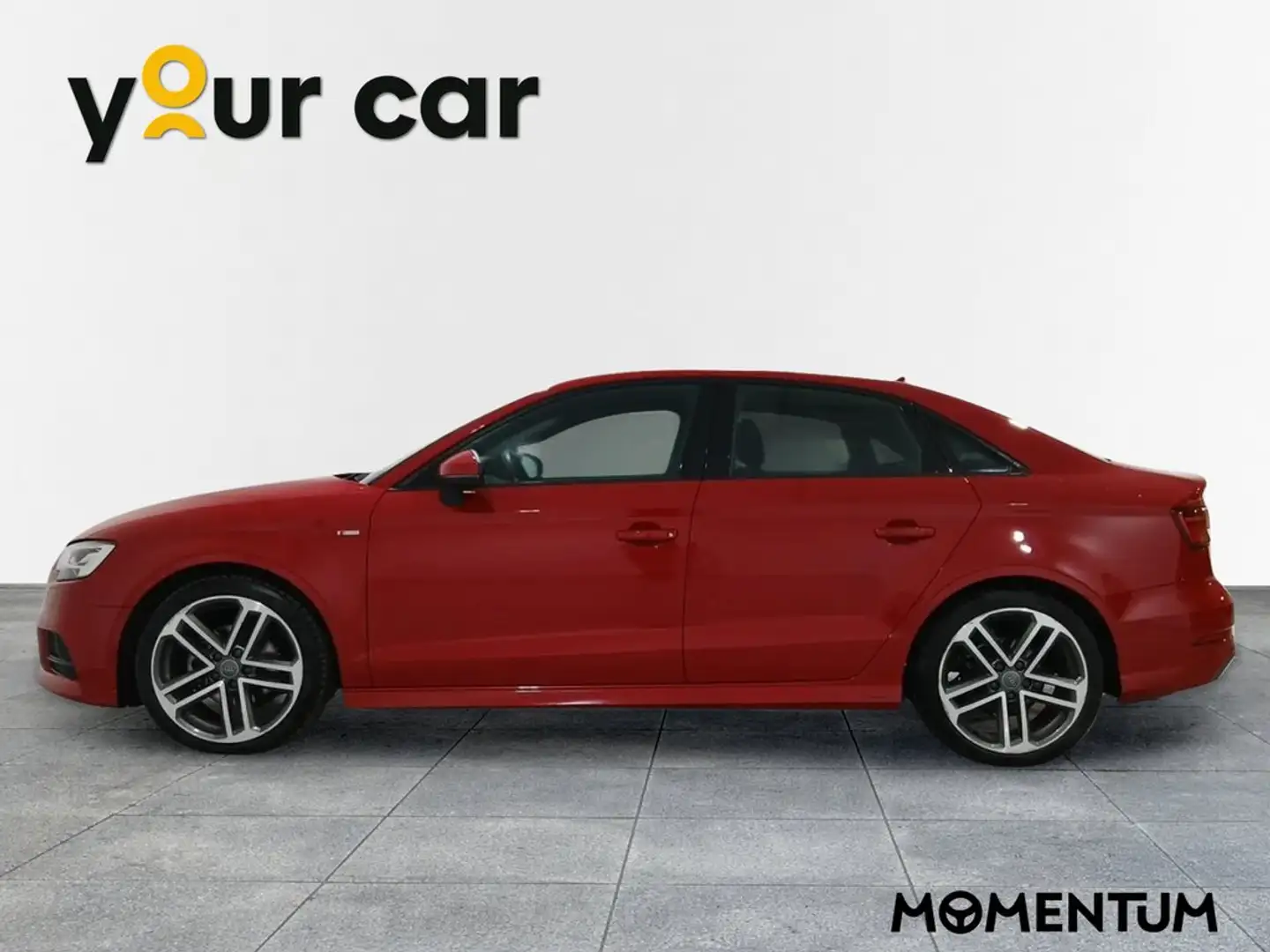 Audi A3 Sedán 1.6TDI S Line Edition 81kW Rojo - 2