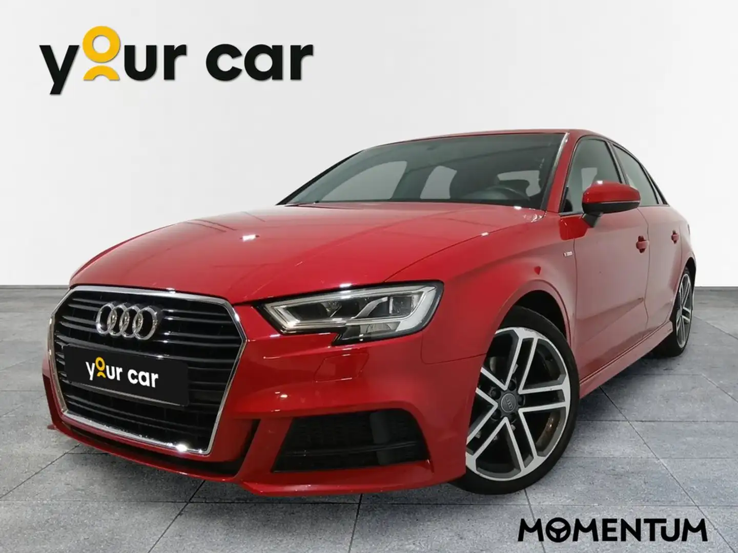 Audi A3 Sedán 1.6TDI S Line Edition 81kW Rojo - 1