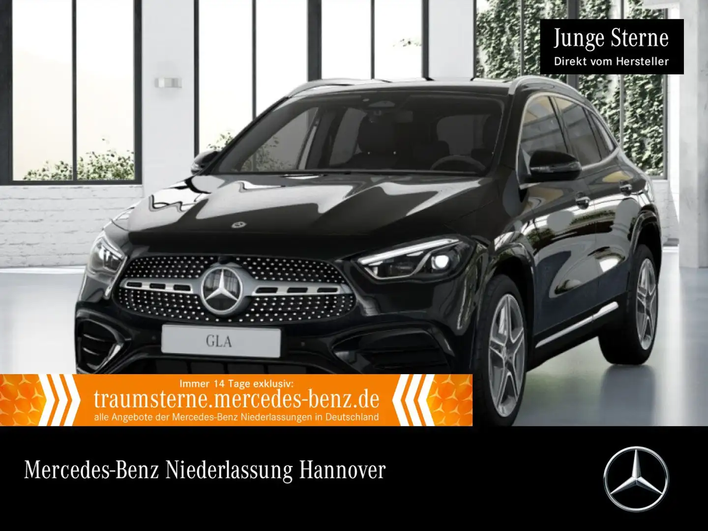 Mercedes-Benz GLA 200 AMG+AHK+MULTIBEAM+BURMESTER+KAMERA+KEYLESS Schwarz - 1