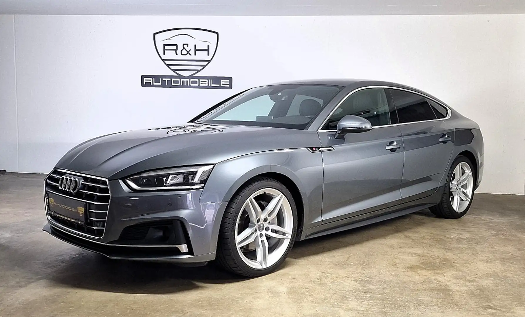 Audi A5 SB 3,0 TDI, S-tronic, 3x S-Line, Virtual, Stand... Grau - 1