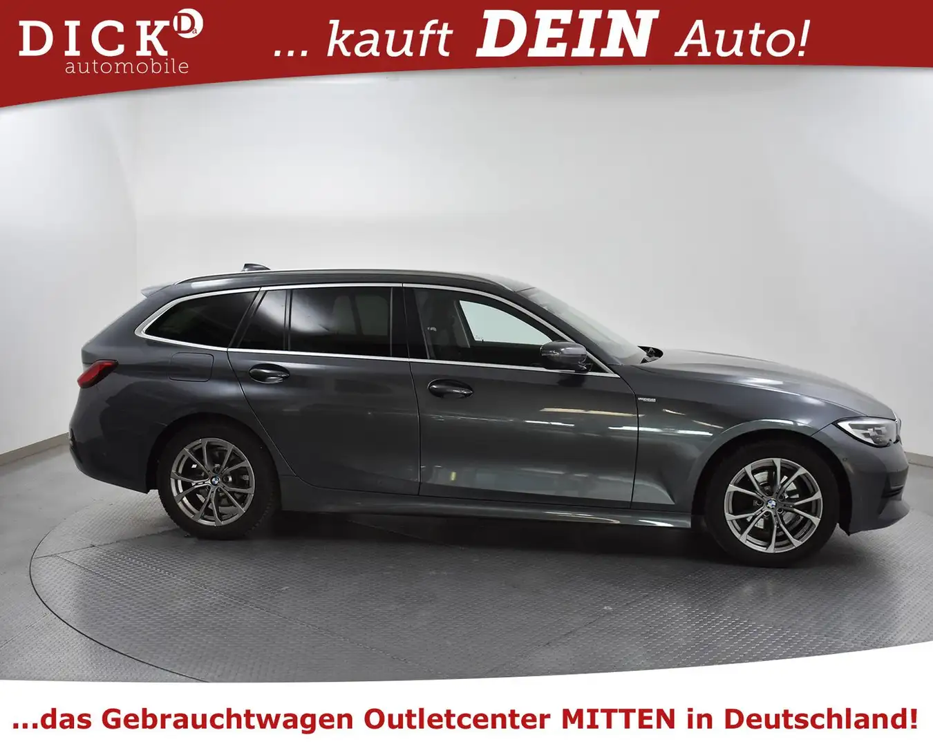BMW 320 d T xDrive Aut Advant NAVI PLUS+LED+SHZ+KAM+M Grey - 2