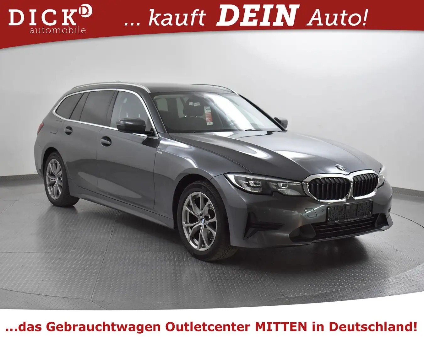 BMW 320 d T xDrive Aut Advant NAVI PLUS+LED+SHZ+KAM+M Grey - 1