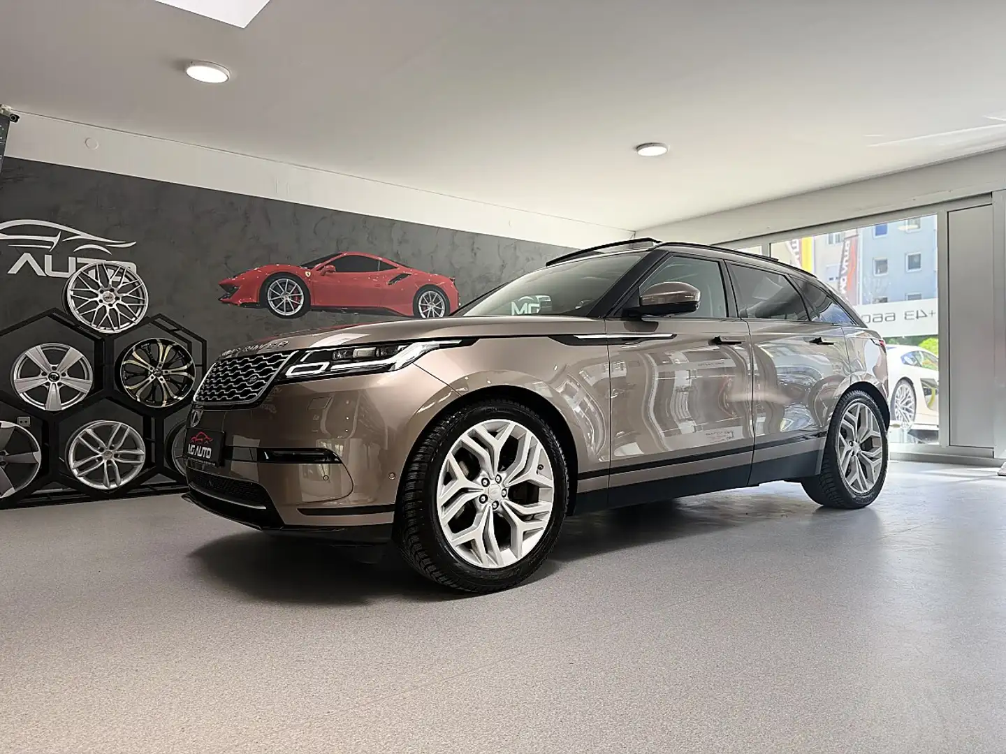 Land Rover Range Rover Velar 3.0 V6  Allrad Aut. VOLL AUSSTATTUNG Braun - 1