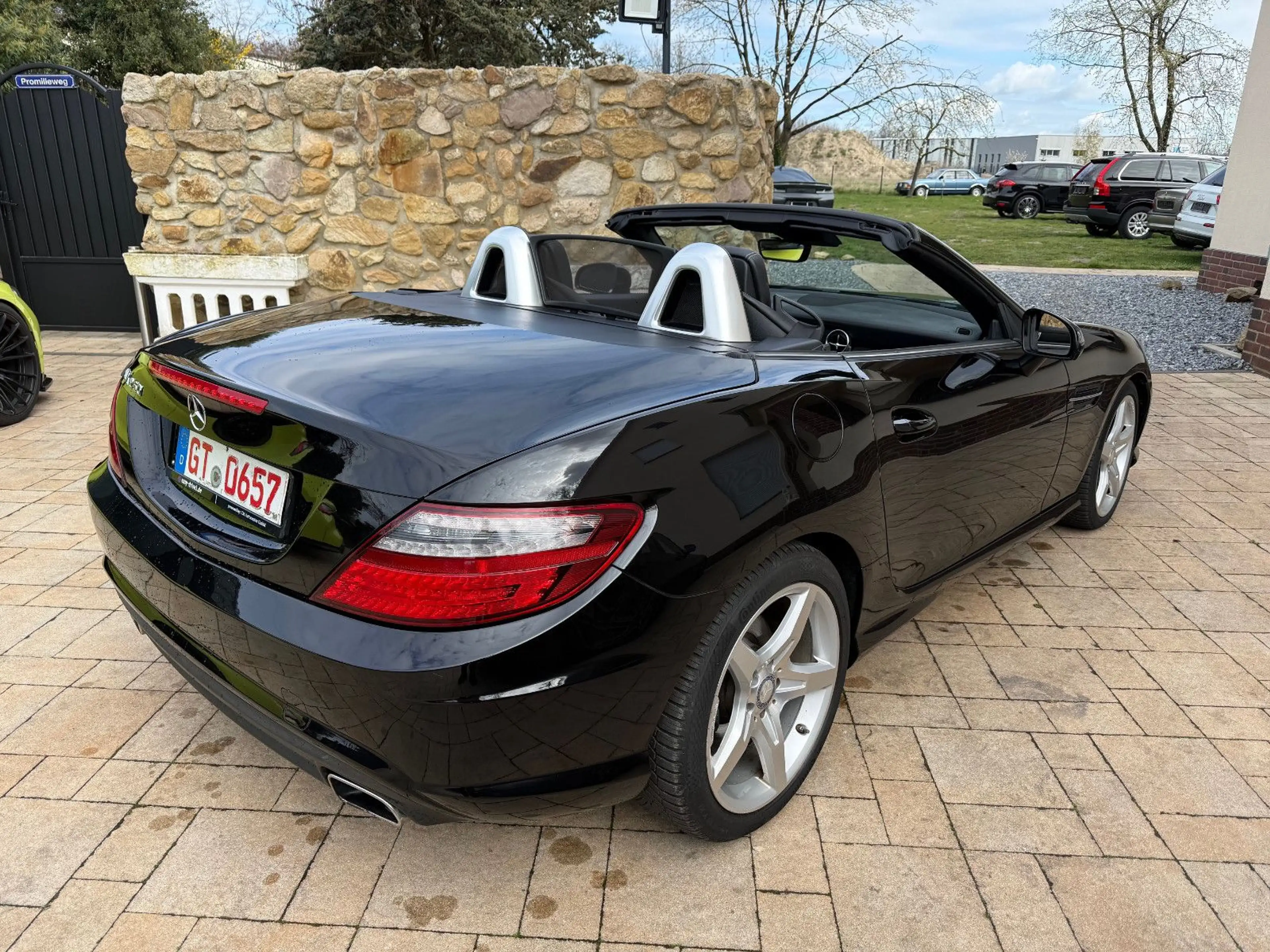 Mercedes-Benz SLK 250 250 SLK Roadster+AMG Styling+Pano+Harman+Airscr+ — photo 10