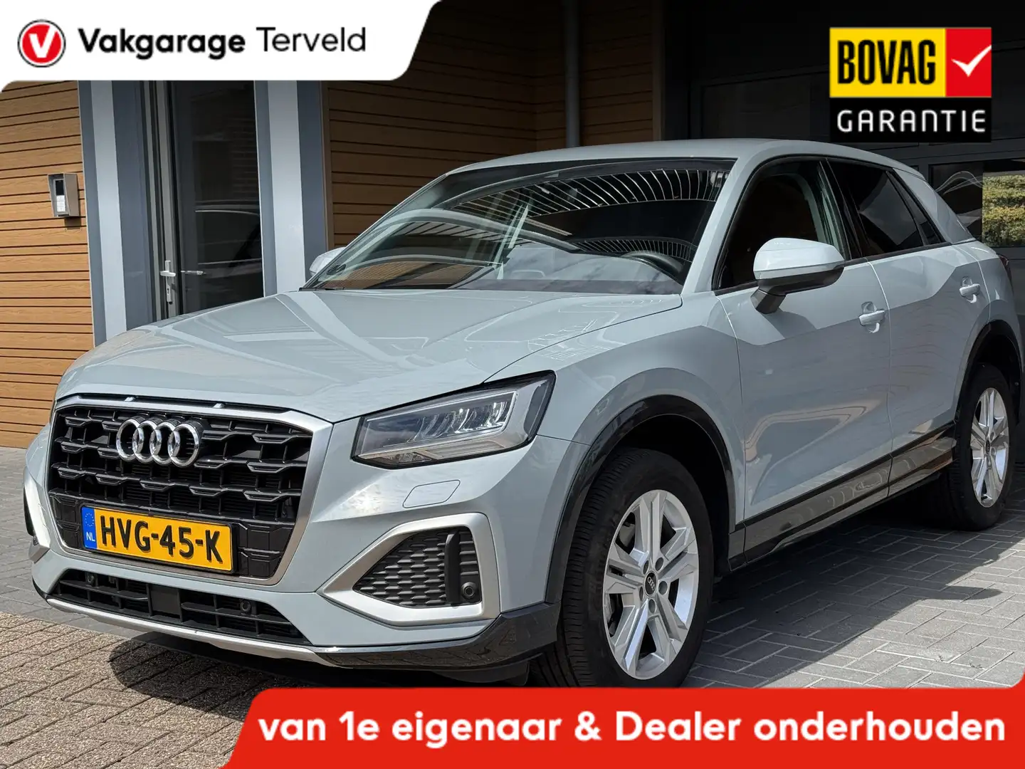 Audi Q2 35 TFSI 150pk,Apple,Camera,AddCruise Gris - 1