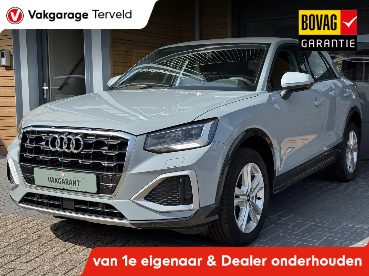 Audi Q2 35 TFSI 150pk,Apple,Camera,AddCruise Gris - 1