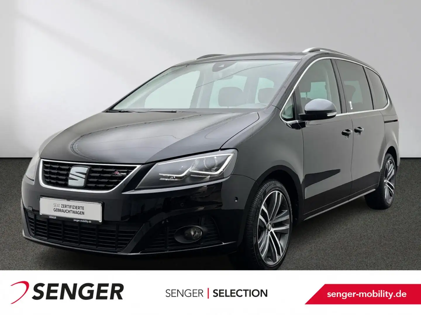 SEAT Alhambra 1.4 TSI Navi Xenon 7-Sitzer Panorama Noir - 1
