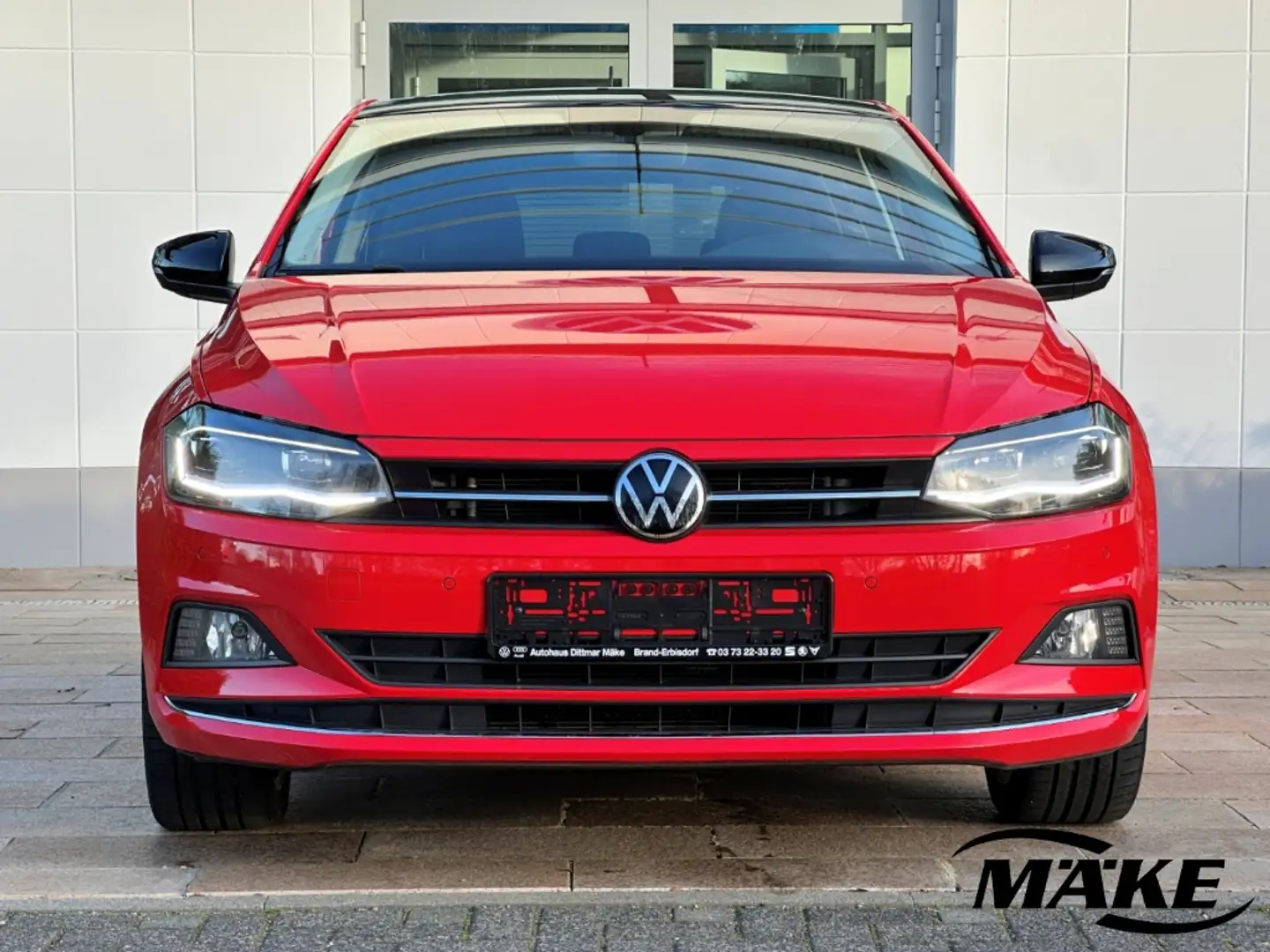 Volkswagen Polo Highline 1.5 TSI DSG ACC LED DAB APP BT Rot - 2