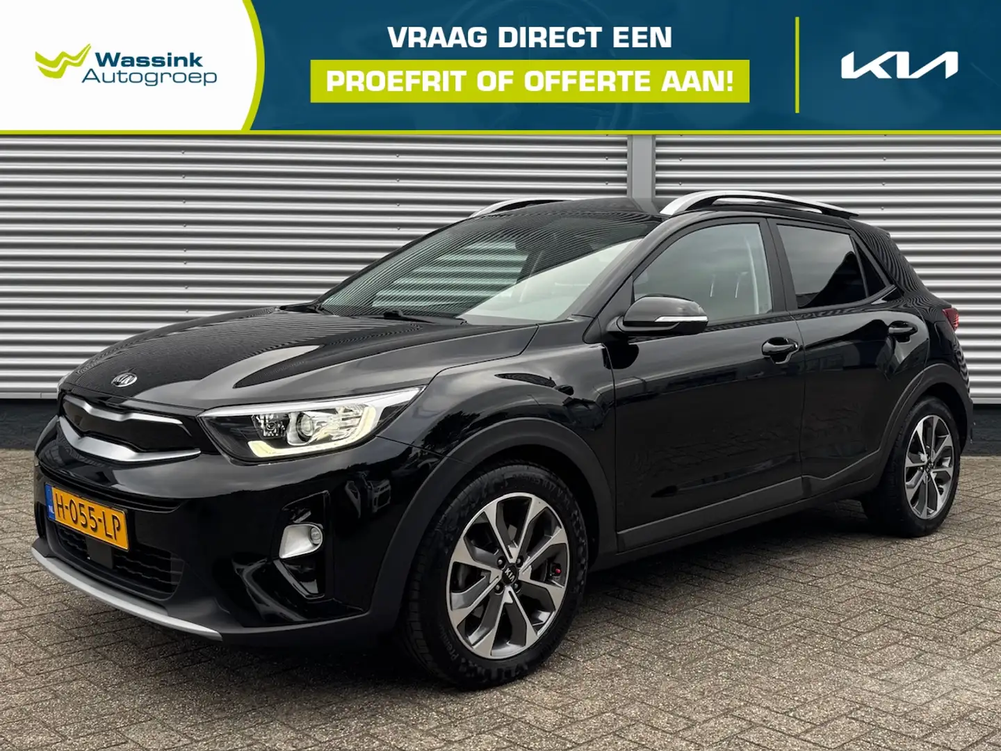 Kia Stonic 1.0 T-GDi 100pk DynamicPlusLine | Navigatie | Clim Noir - 1